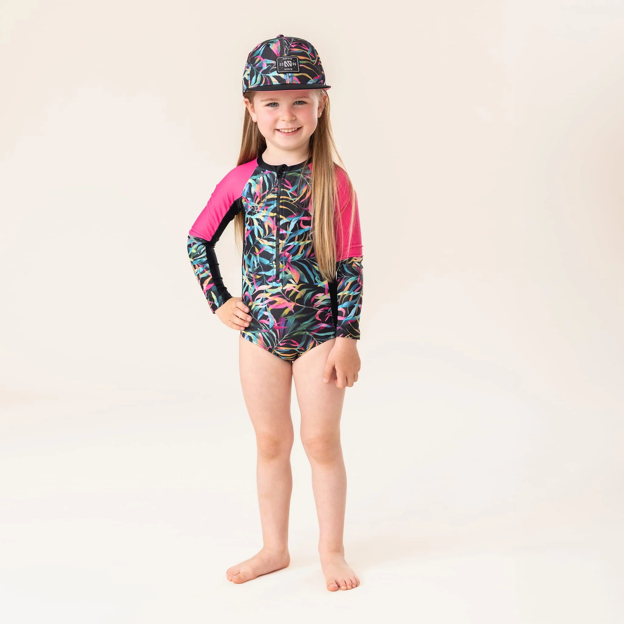 Maillot UV Manches Longues Feuillage 2-14ans - Image 2