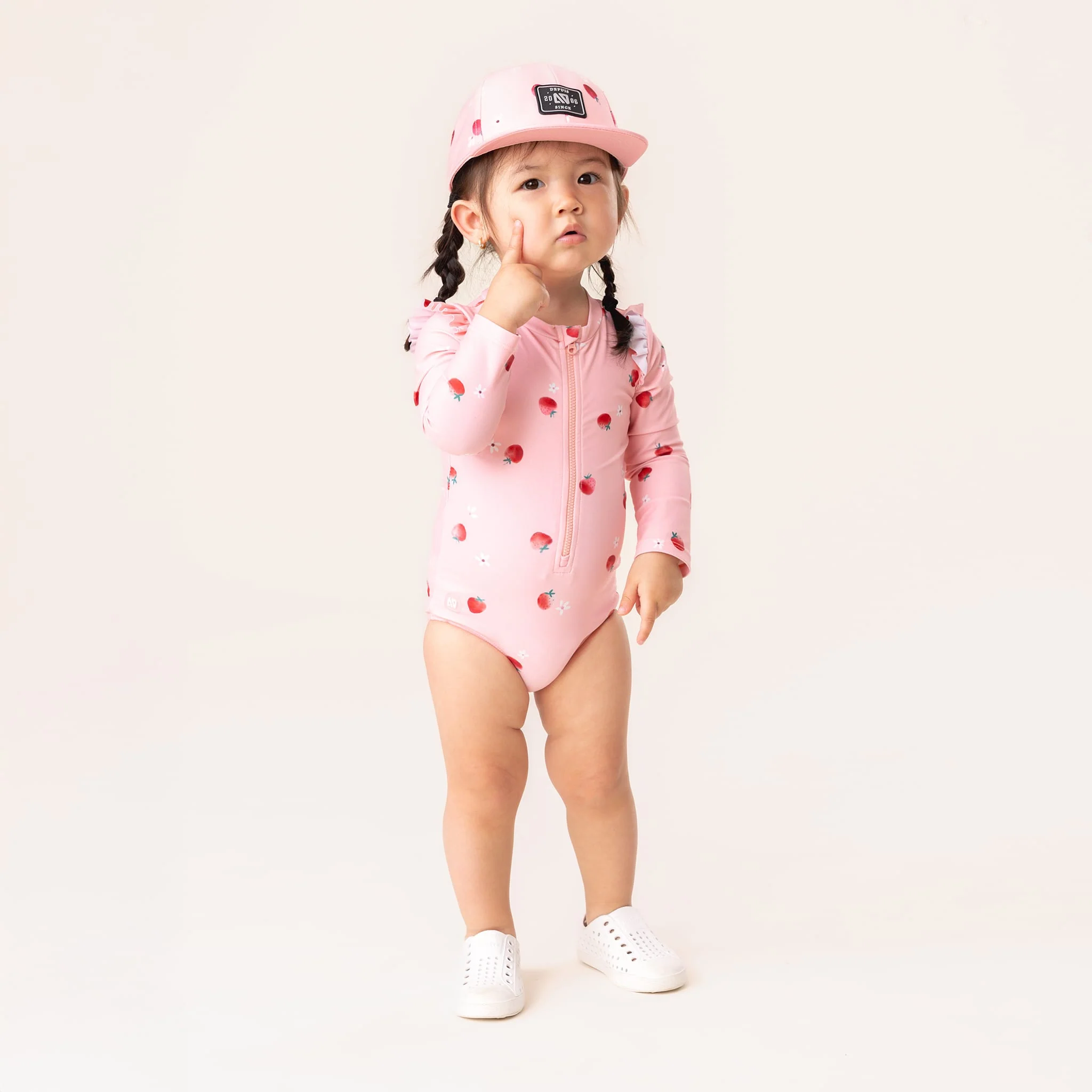 Maillot UV Manches Longues  Fraises 12-24mois - Image 2