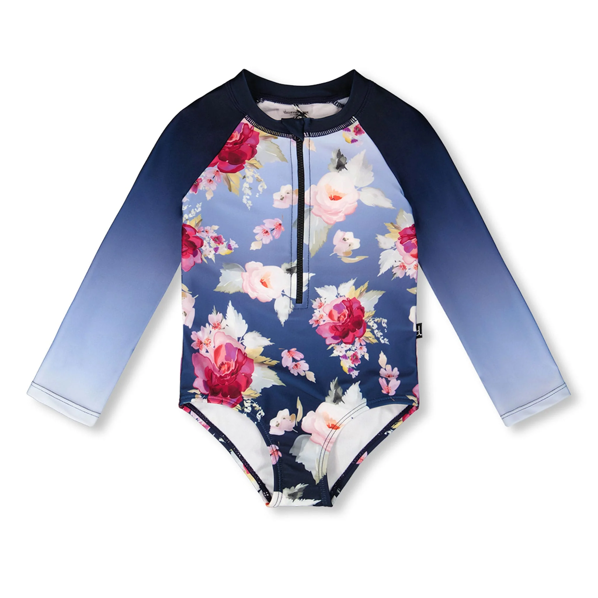 Maillot UV Roses 2-6ans