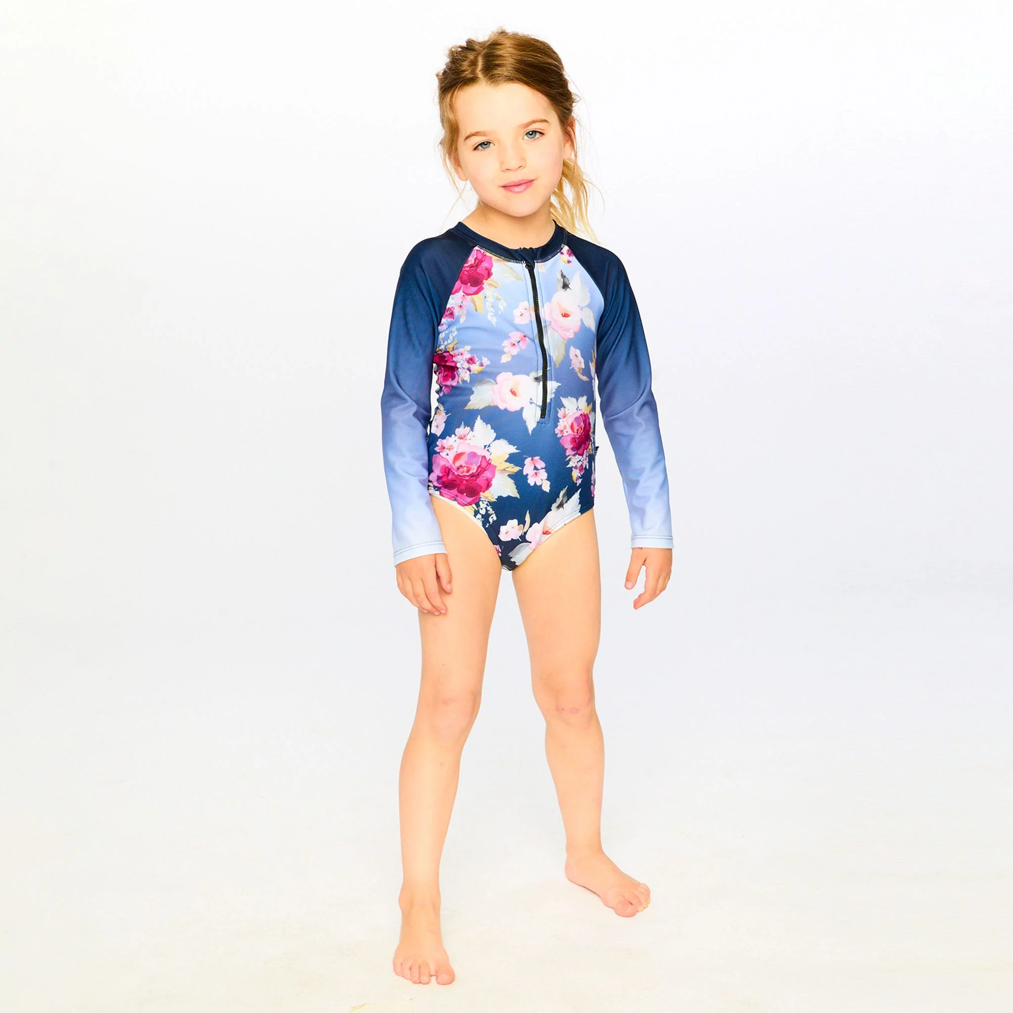 Maillot UV Roses 2-6ans - Image 6
