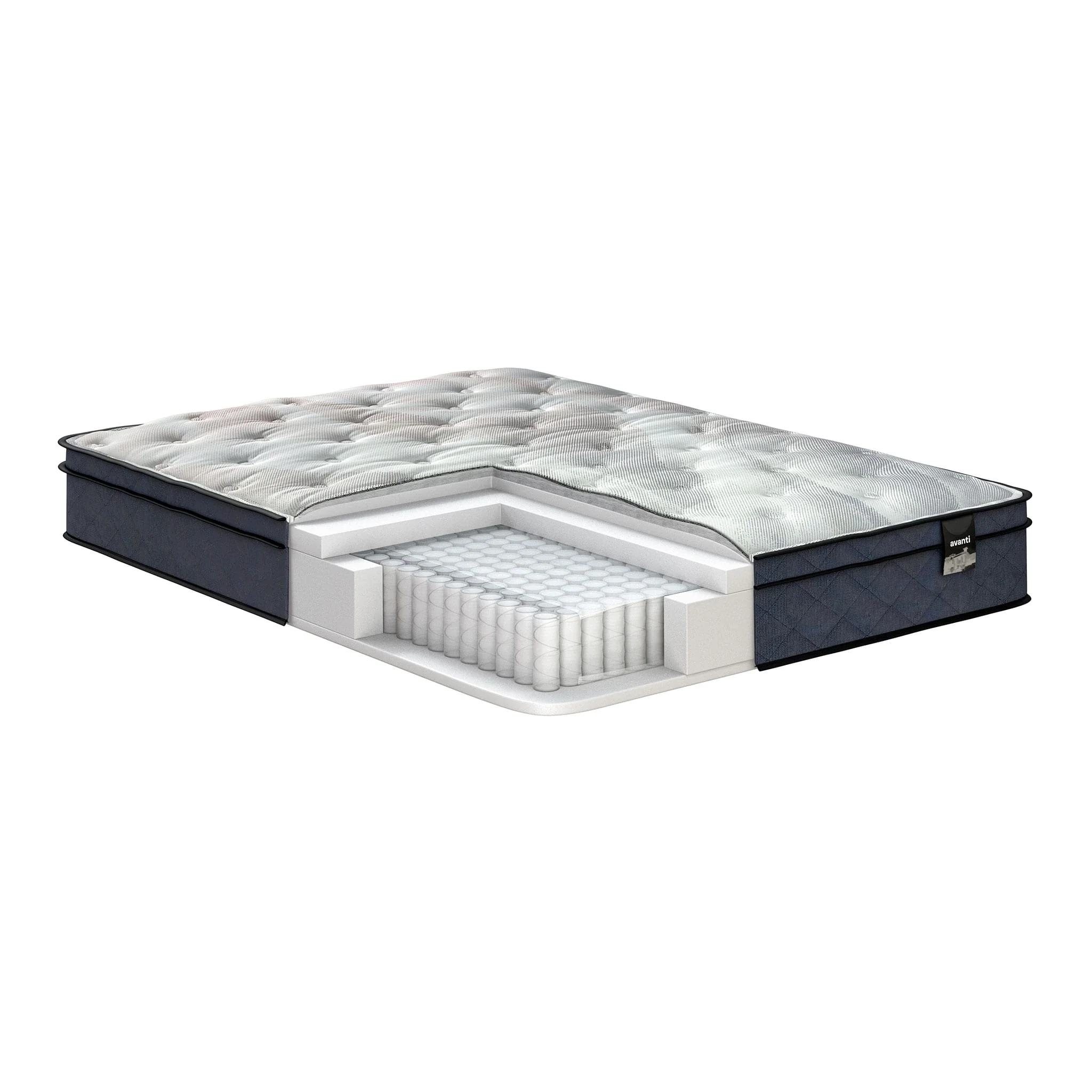 Matelas Double Roulé 660ressorts - Macchiato - Image 2