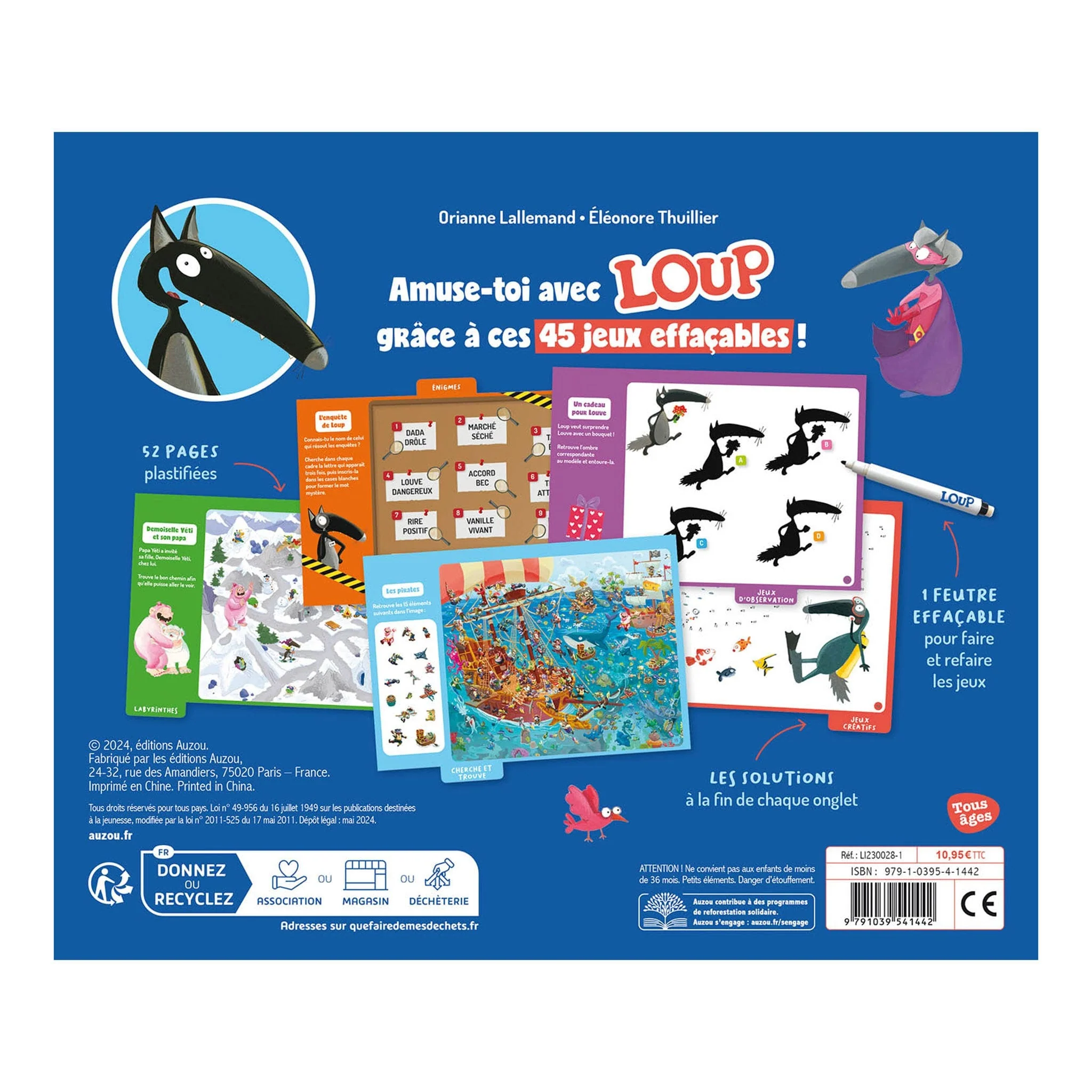 Mes Jeux Effaçables - Loup - Image 4