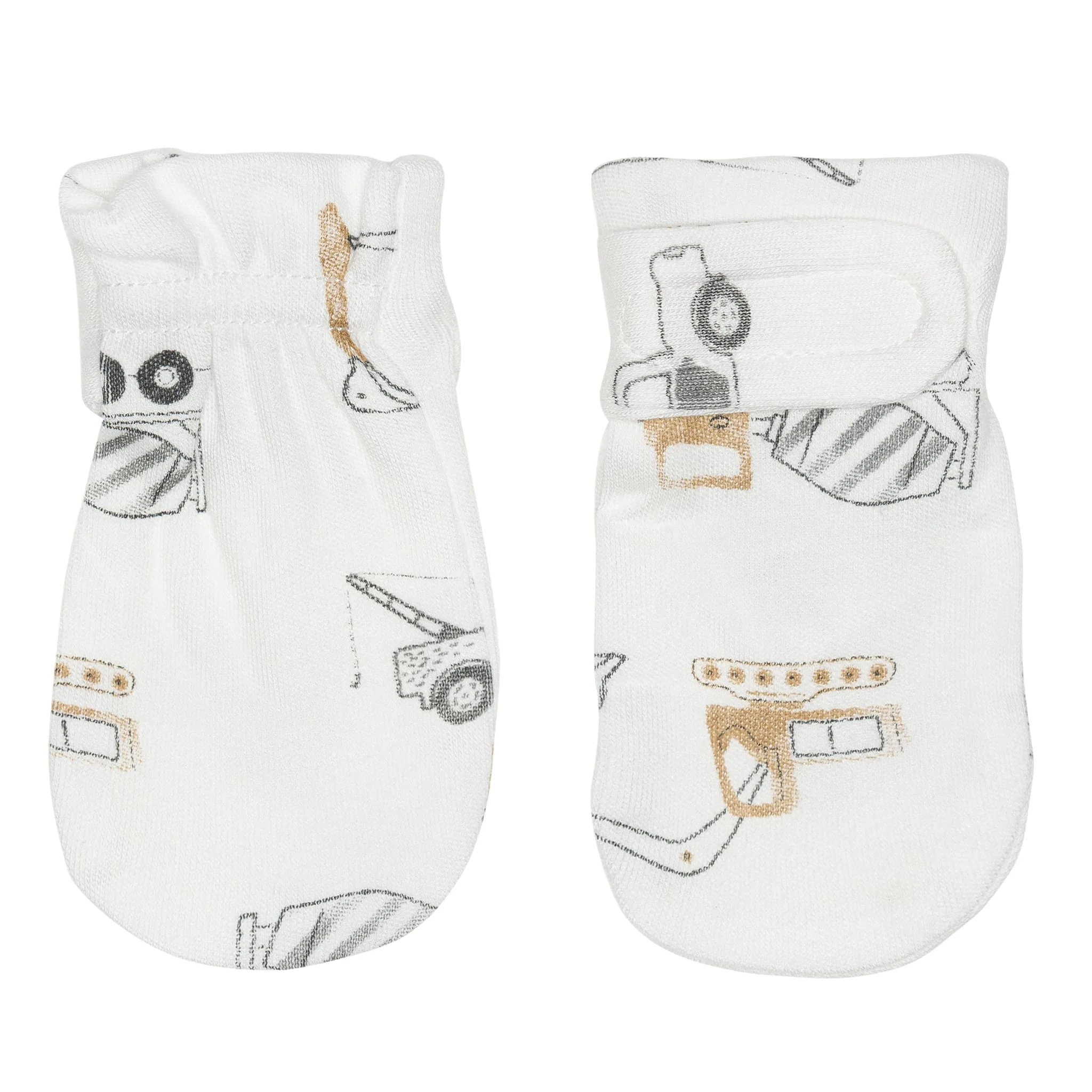 Mitaines Bambou 0-3mois - Construction