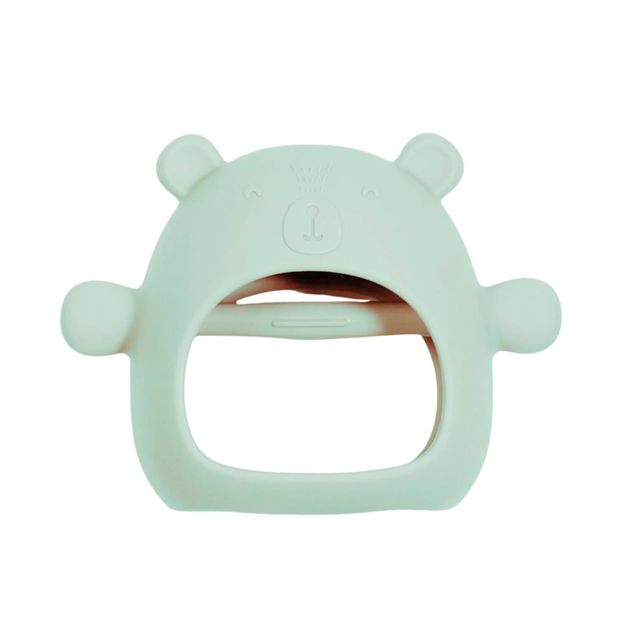 Mitaine de Dentition en Silicone - Ours Sauge
