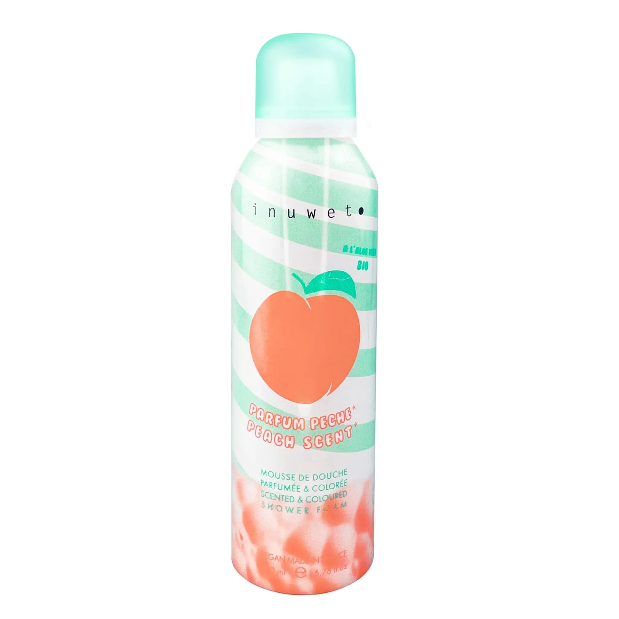 Mousse de Douche - Parfum de PĂȘche