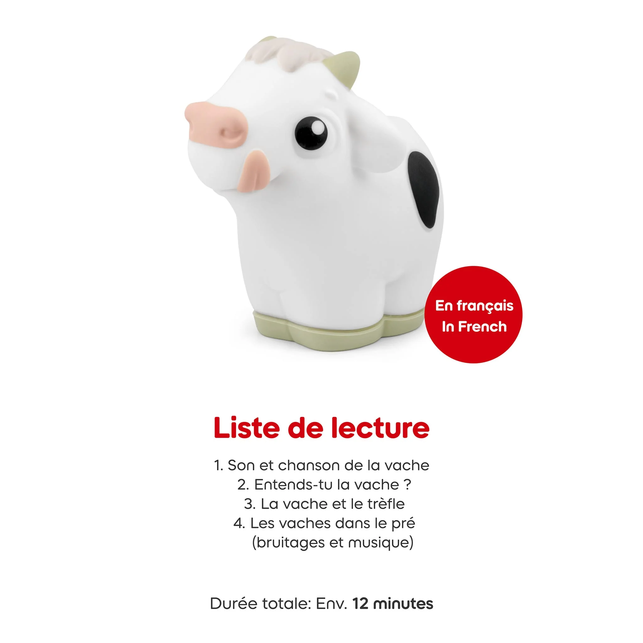 My First Tonies: Ferme - Vache, Cochon et Cheval Ensemble de 3 (Français) - Image 7