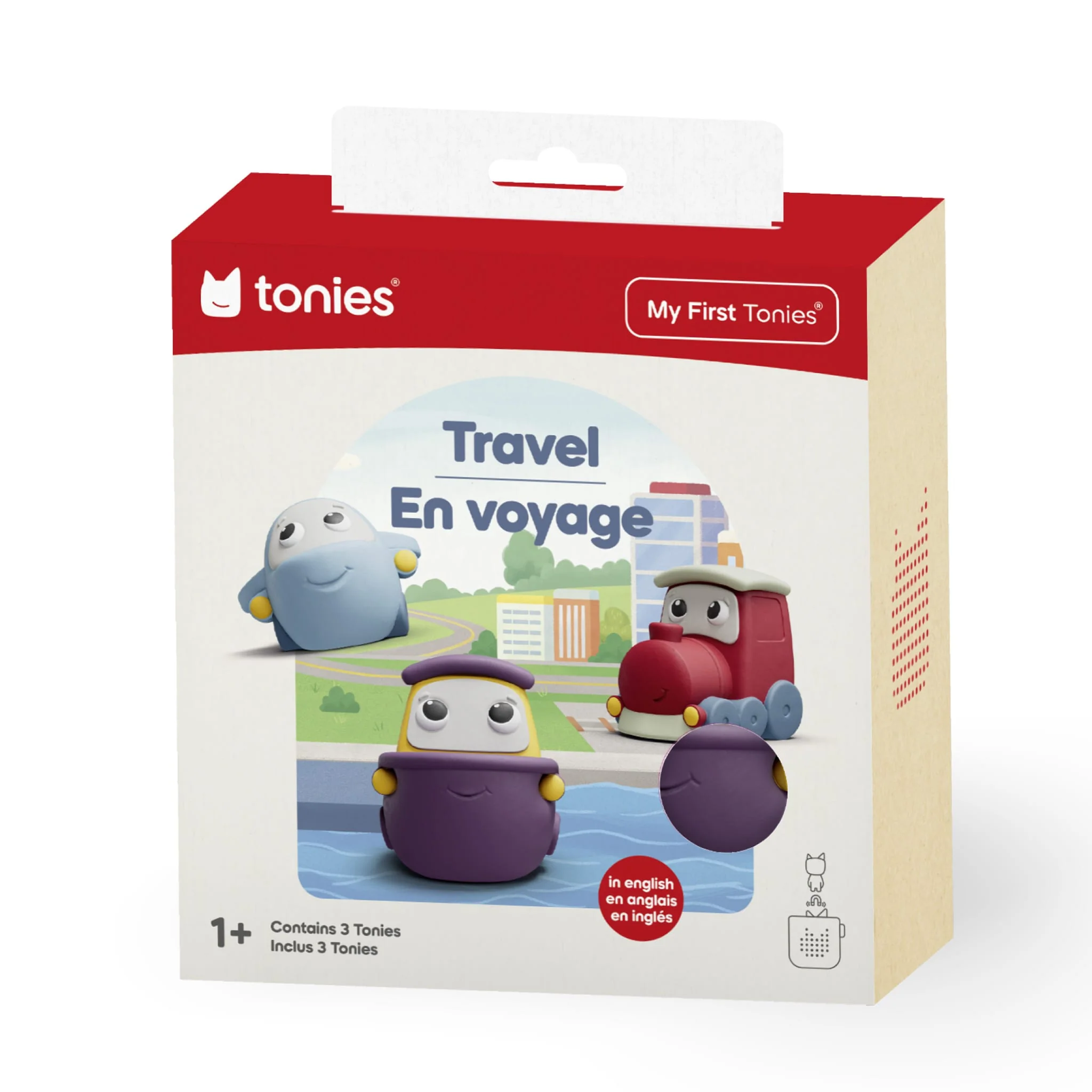 My First Tonies: Voyage - Avion, Bateau et Train Ensemble de 3 (Français)