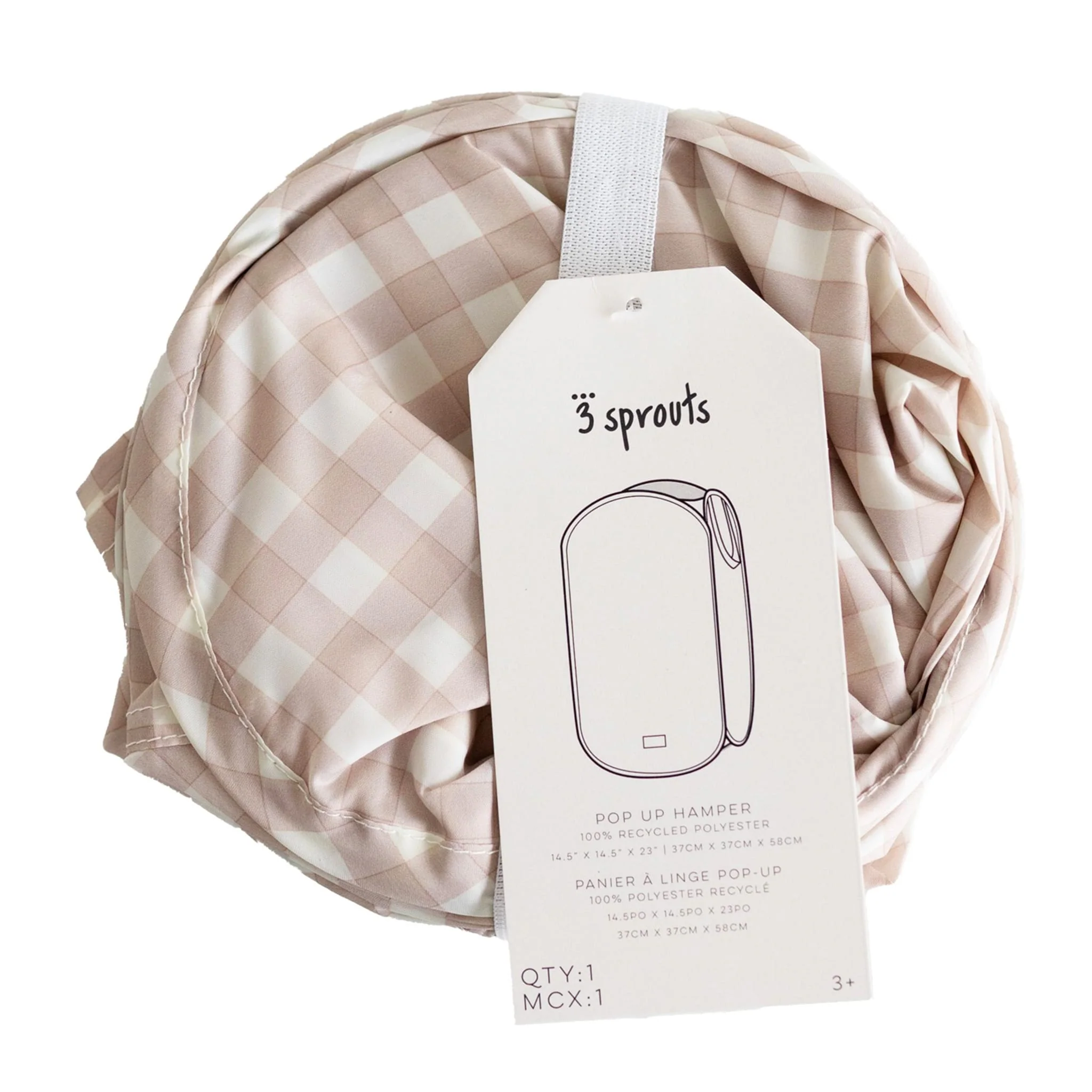 Panier Ă Linge Pop-up - Vichy - Image 10