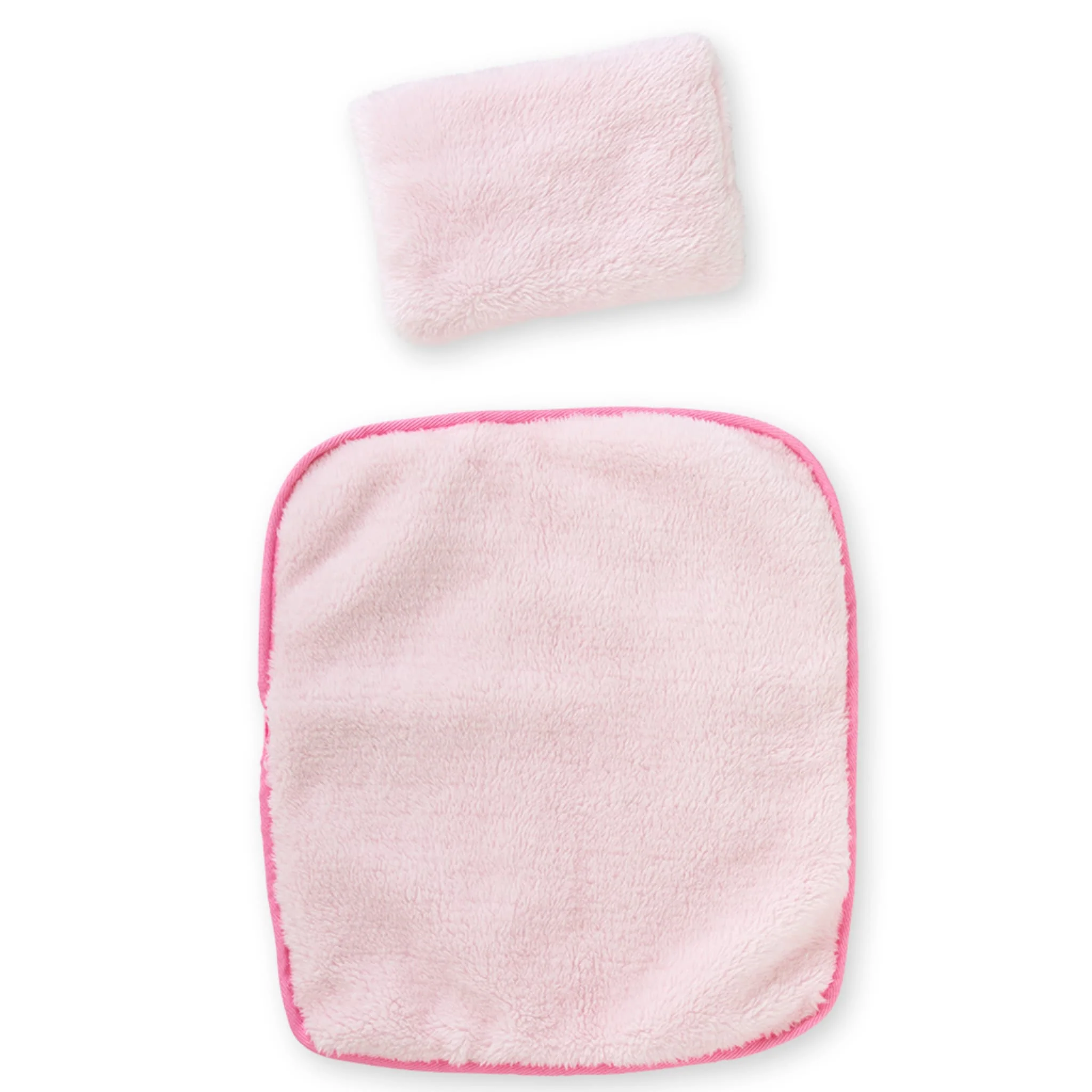 Panier Tressé Peluche Rose - Image 3