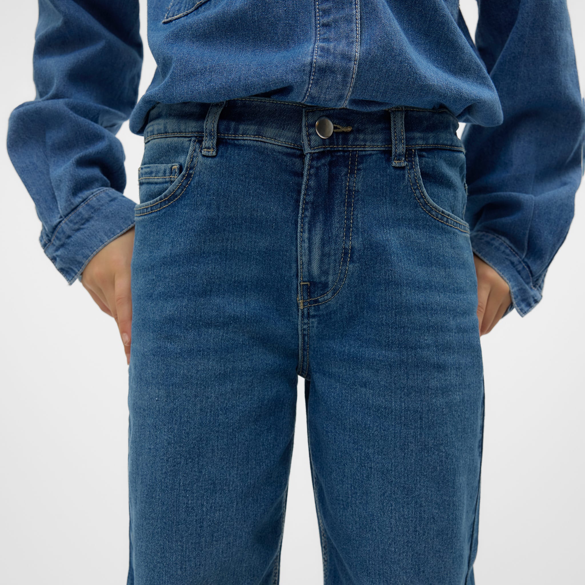 Pantalon Jambe Large Daisy 7-14ans - Image 4