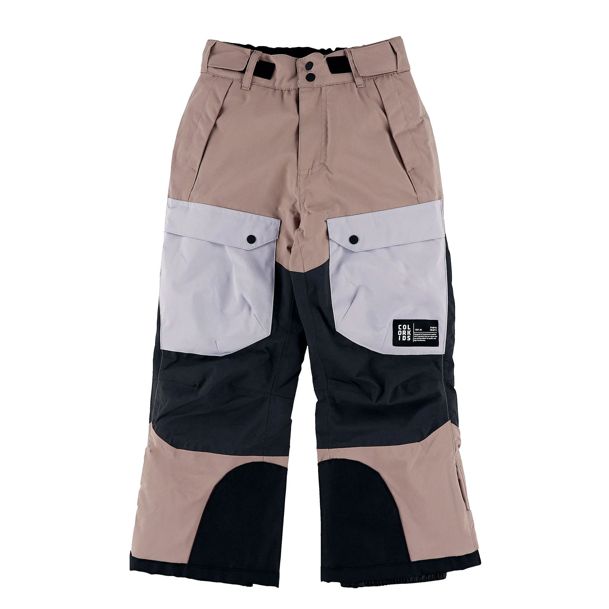 Pantalon Ski Colorblock 4-14ans