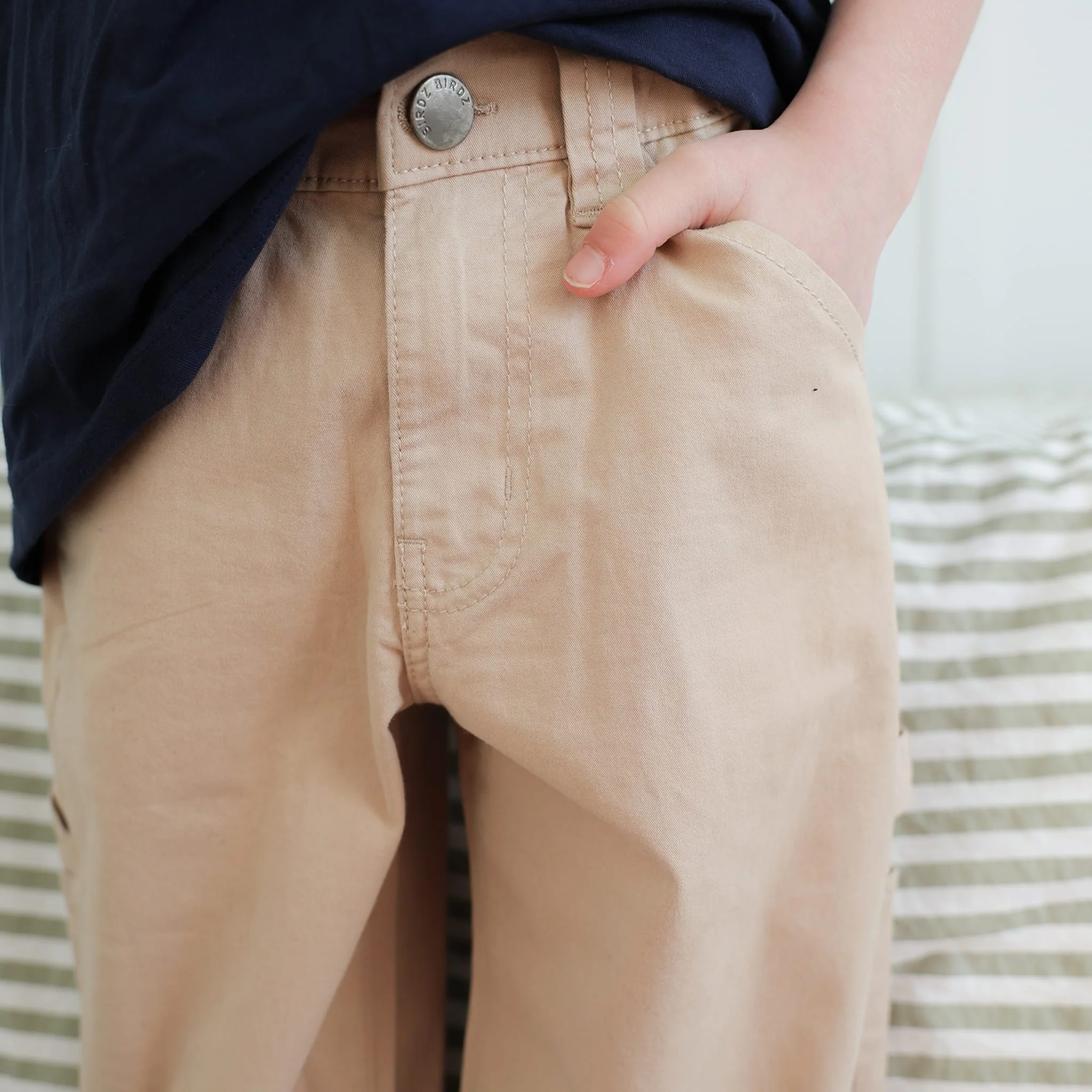 Pantalon Twill Beige 10-16ans - Image 7