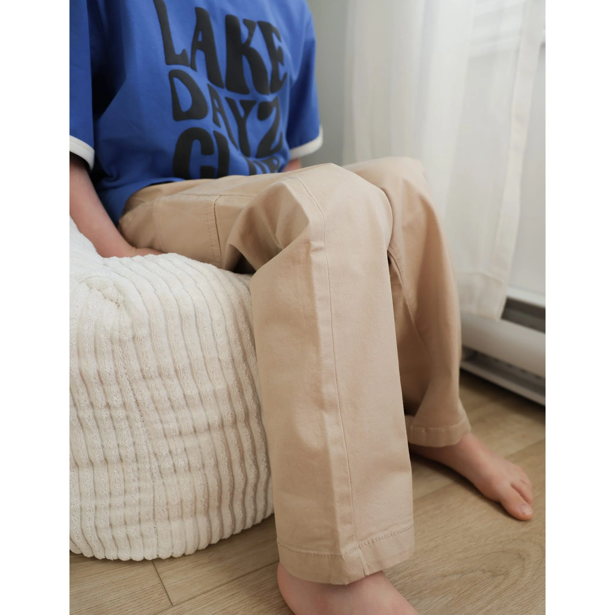 Pantalon Twill Beige 2-8ans - Image 4