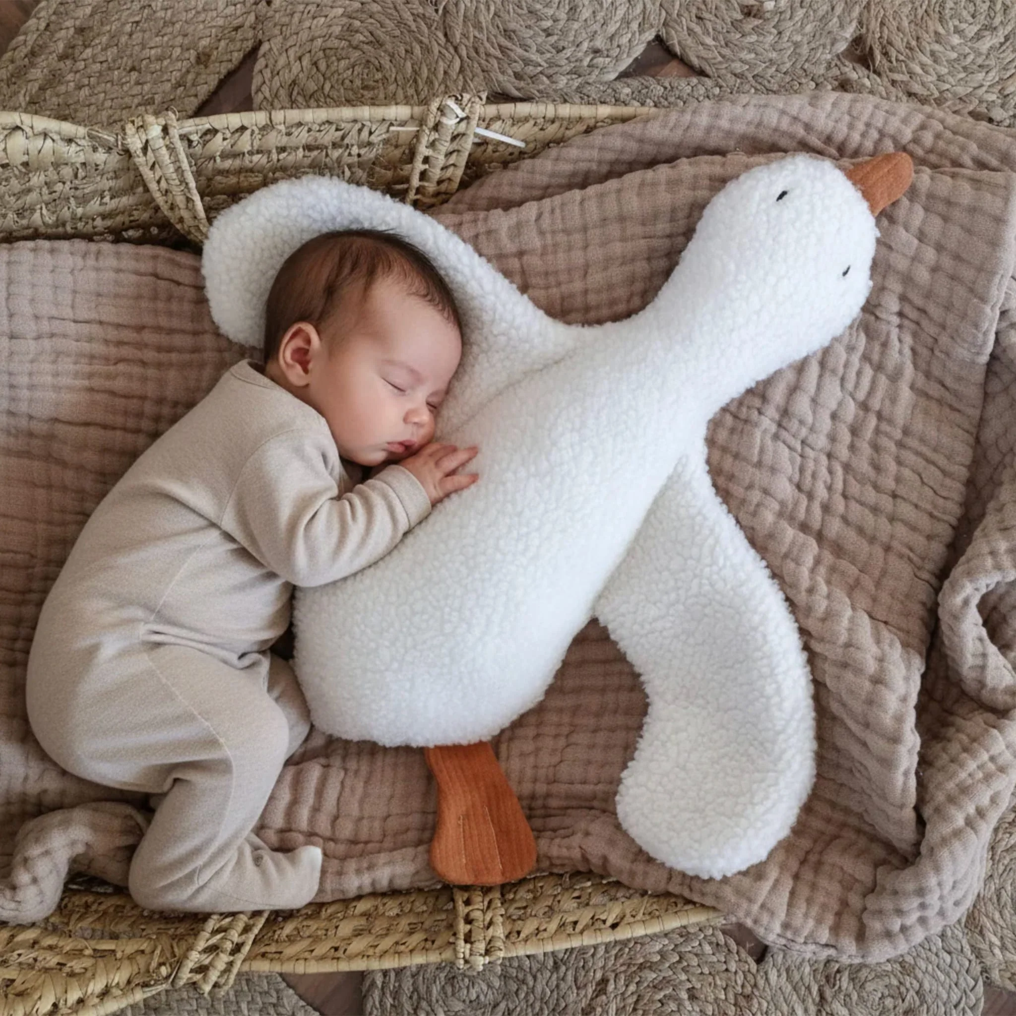 Peluche Oie Blanche - Image 2