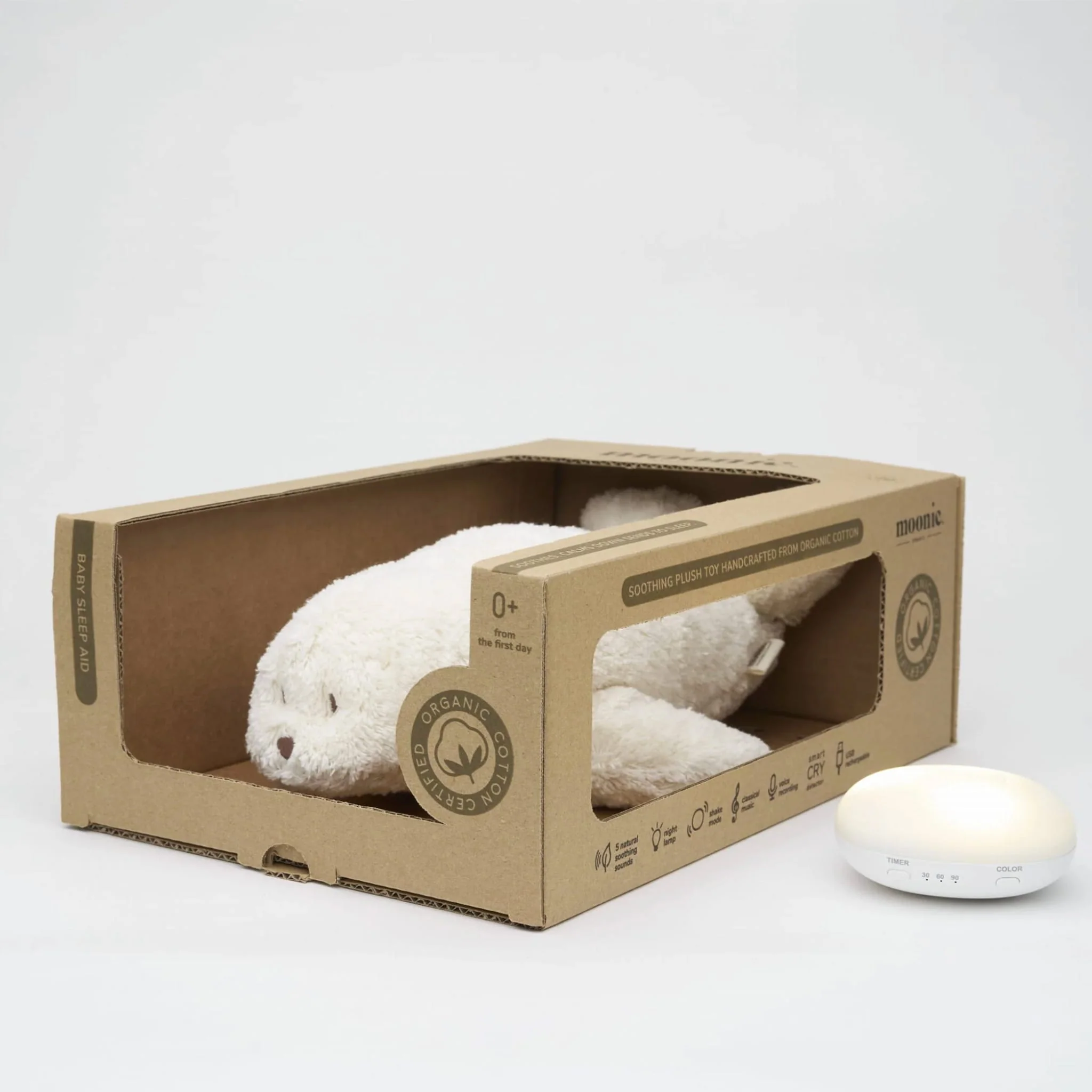 Peluche Phoque Avec Veilleuse- Polar - Image 2