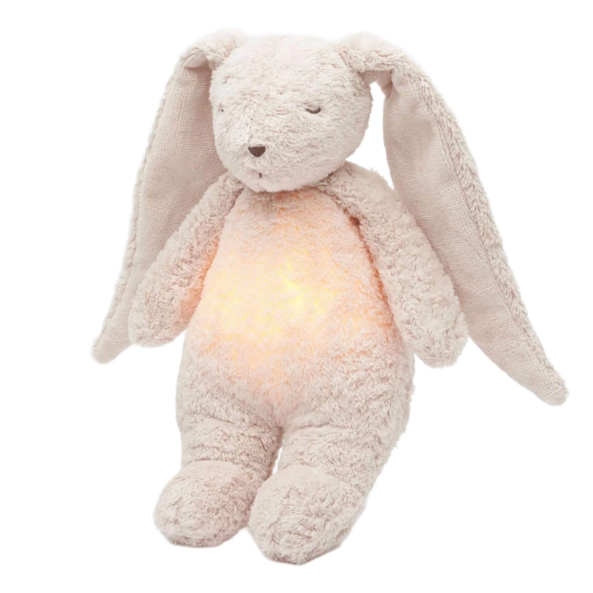Peluche Sonore avec Veilleuse Moonie 2.0 - Lapin Rose - Image 2