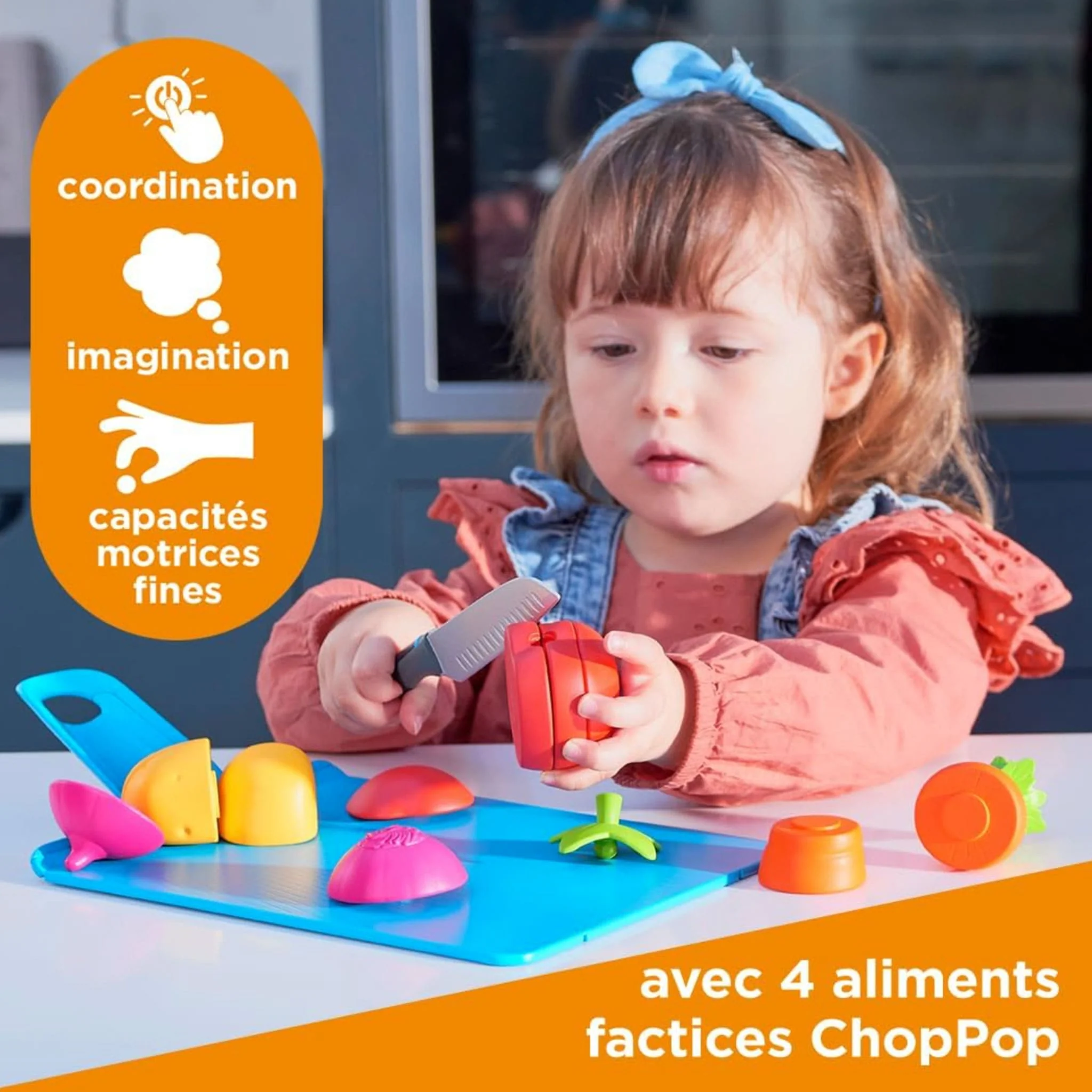 Ensemble de Jeu de Cuisine - Planche À Découper - Image 3