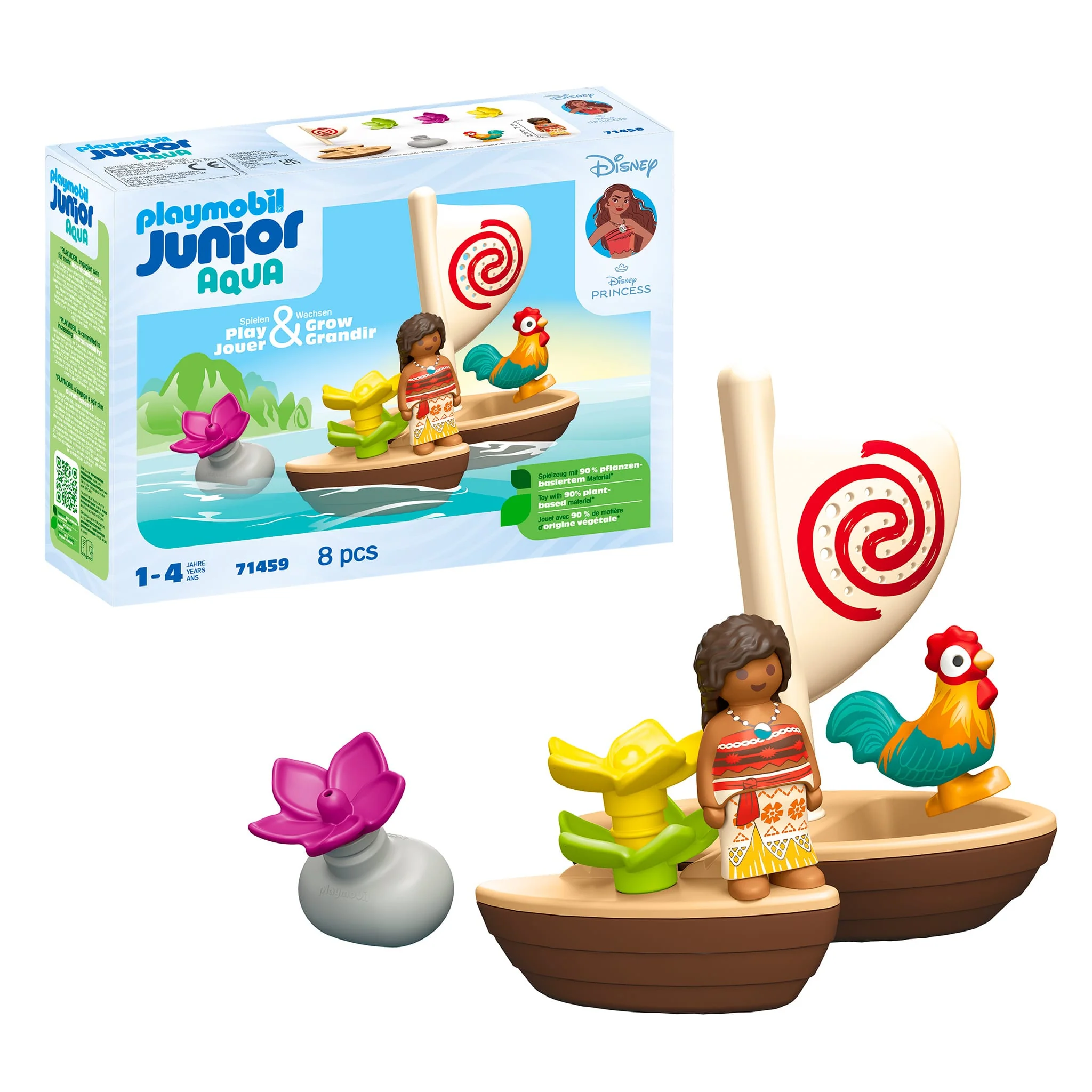 Playmobil Junior x Disney Moana en Voilier - Image 3