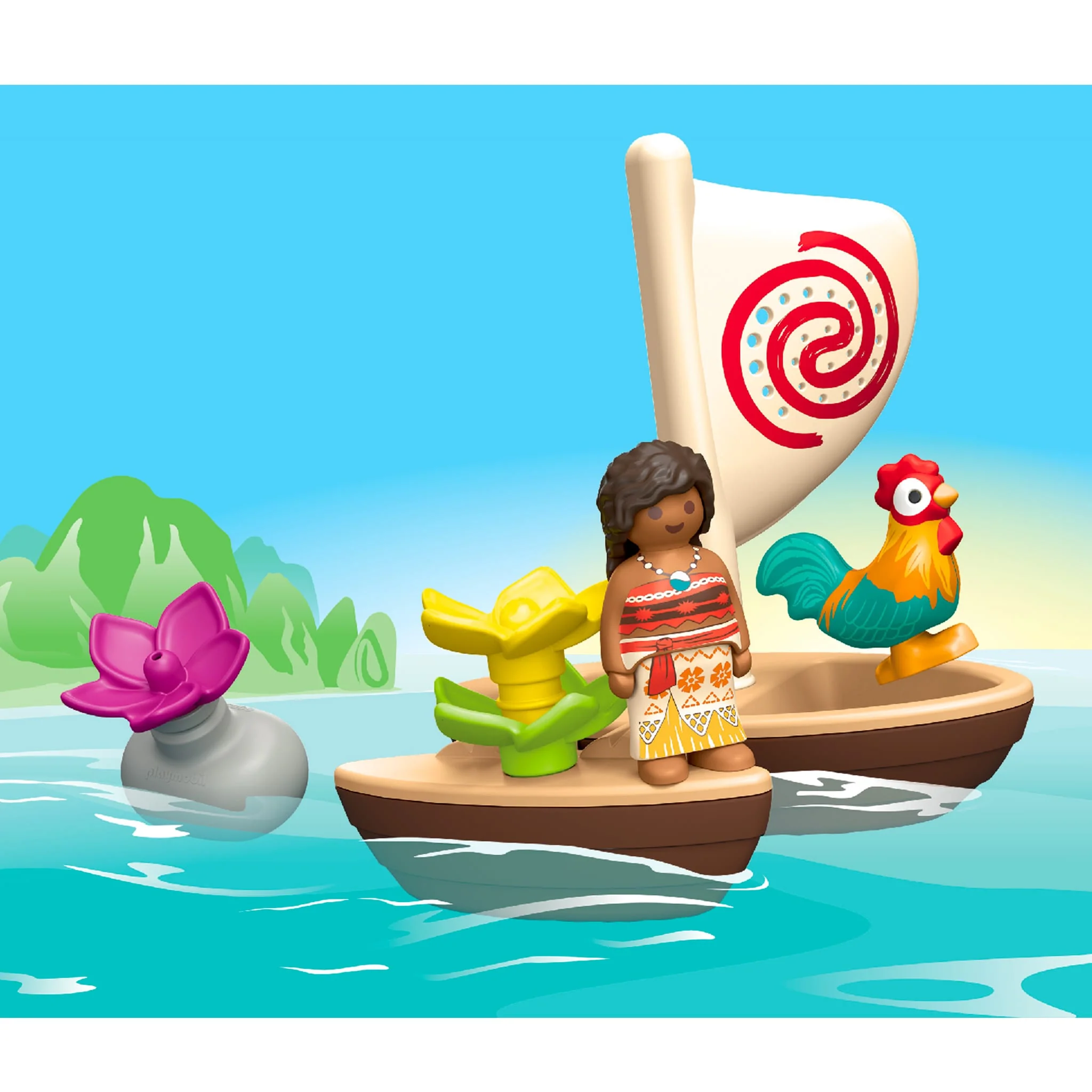 Playmobil Junior x Disney Moana en Voilier - Image 4