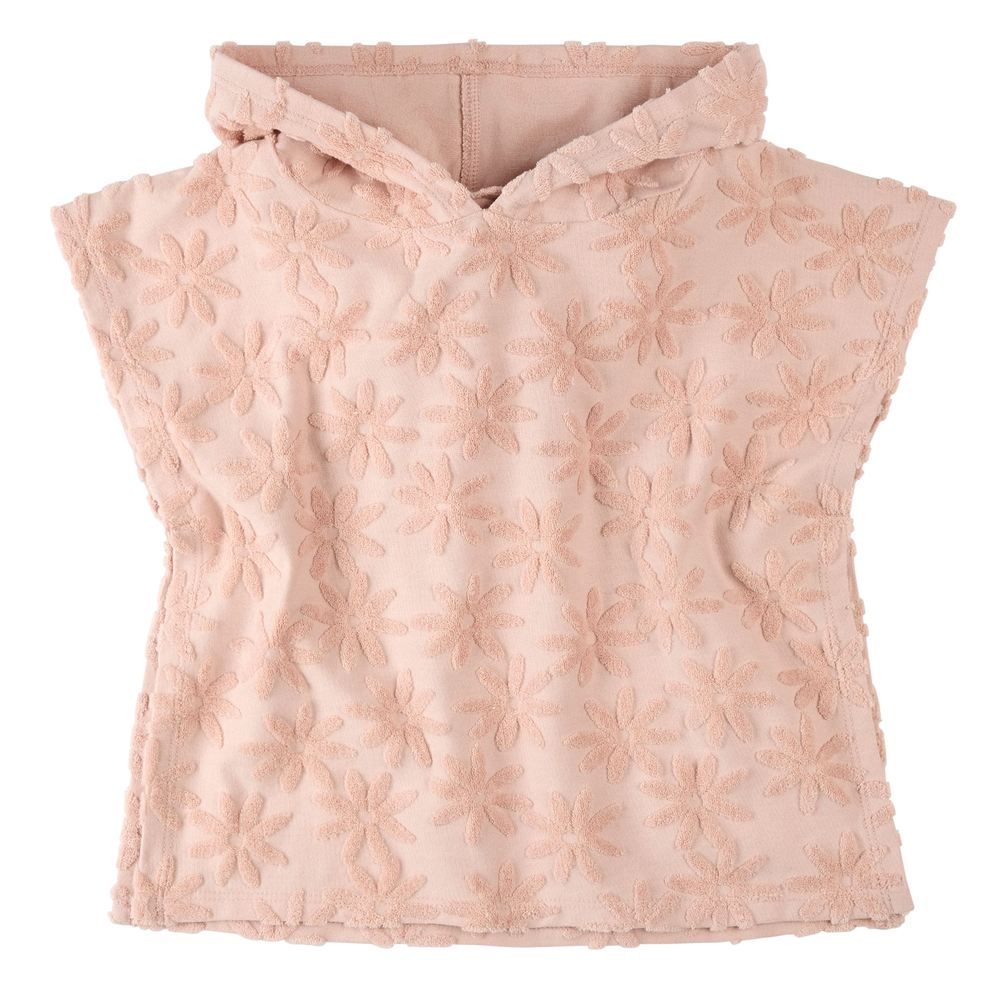 Poncho De Plage Fleurs 12-24mois