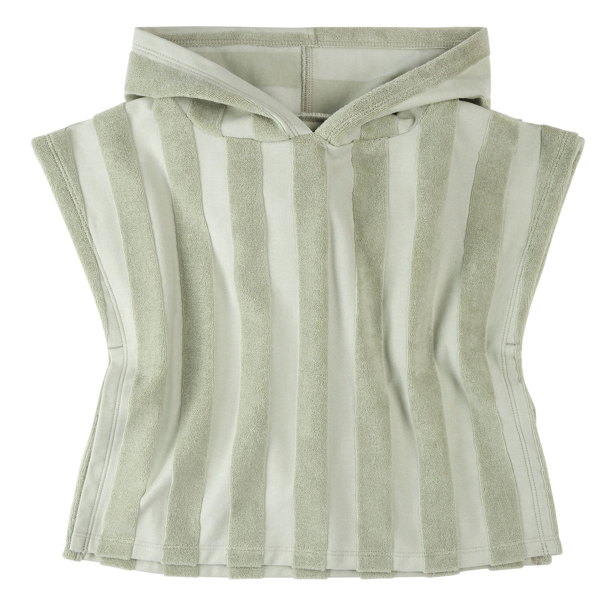Poncho De Plage Vert 12/24mois