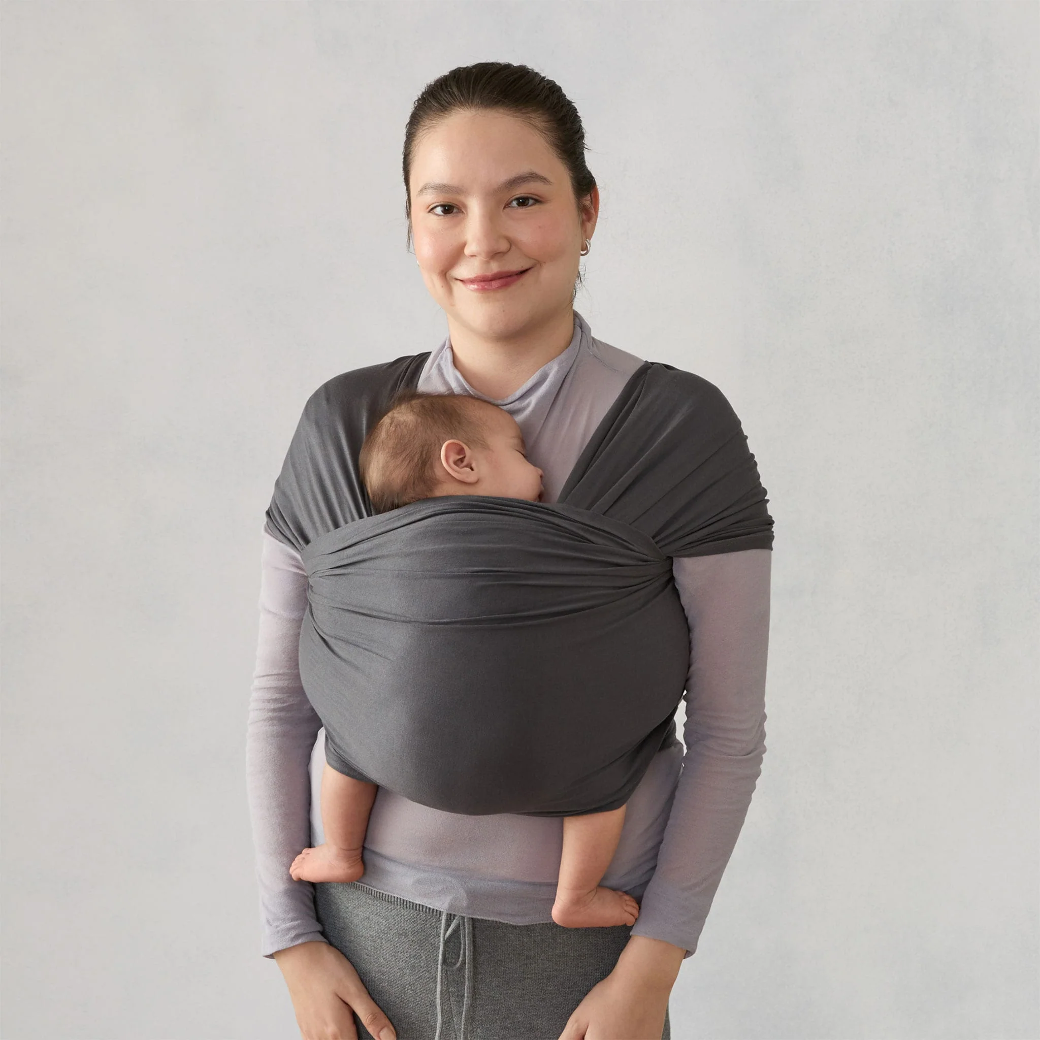 Porte-Bébé Écharpe Aura - Noir - Image 3