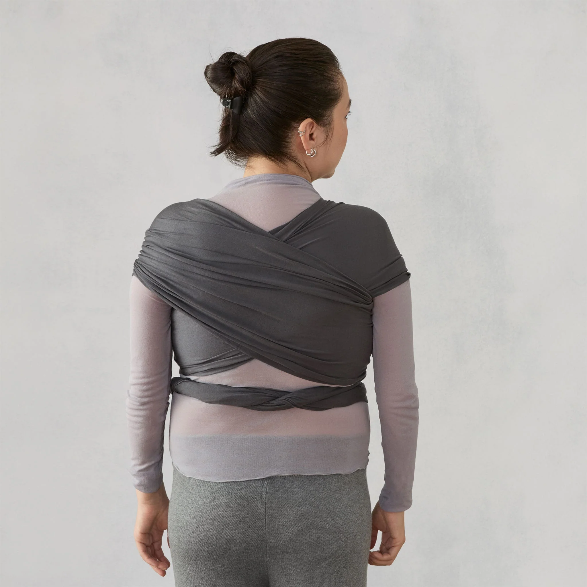 Porte-Bébé Écharpe Aura - Noir - Image 5