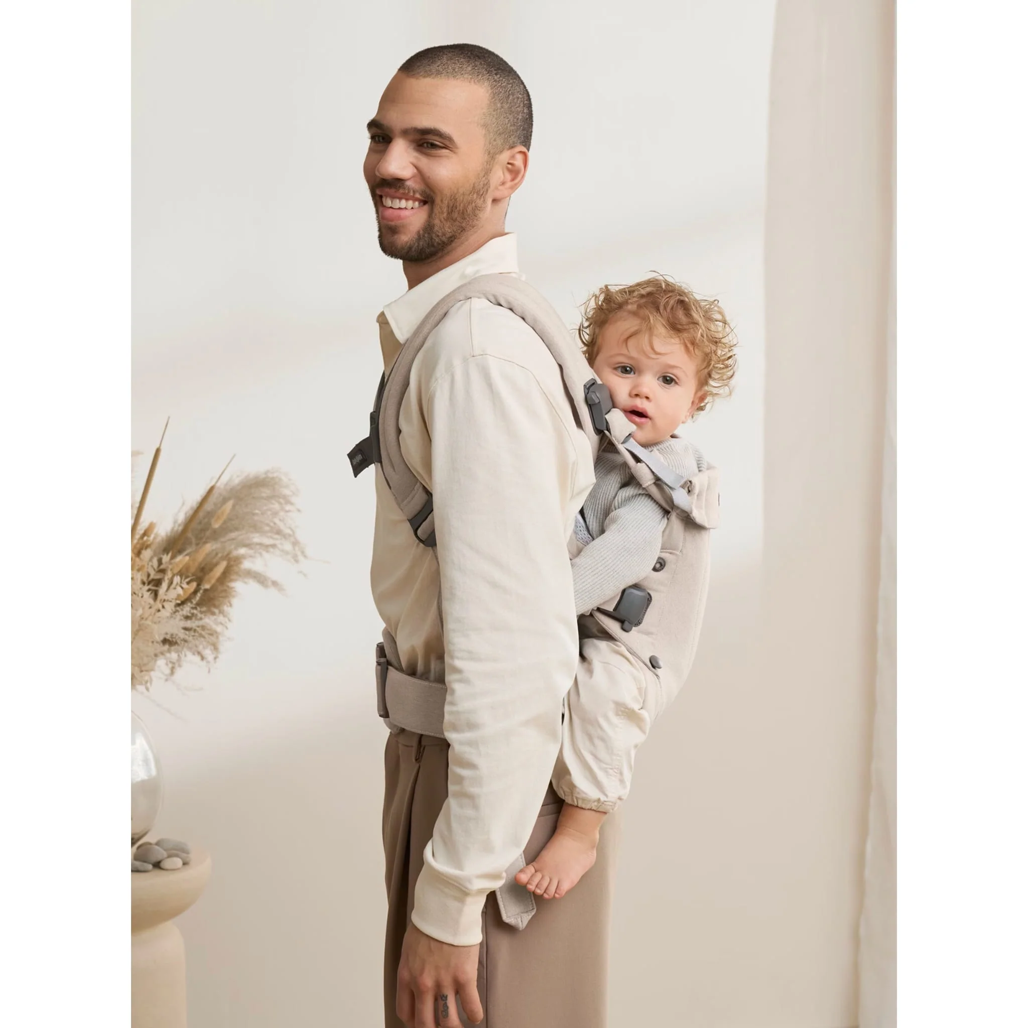 Porte-bébé Harmony - Mélange Beige - Image 14