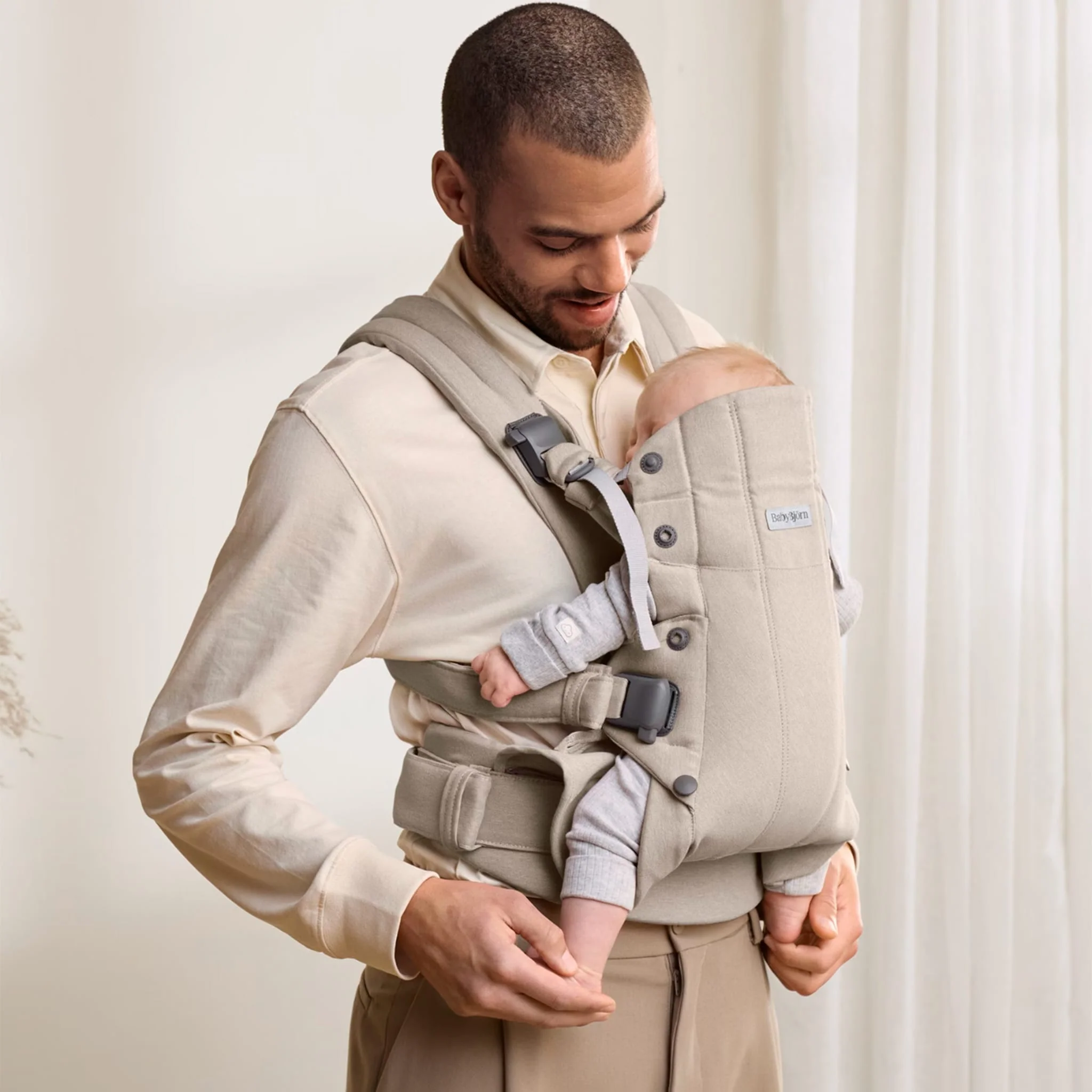Porte-bébé Harmony - Mélange Beige - Image 6