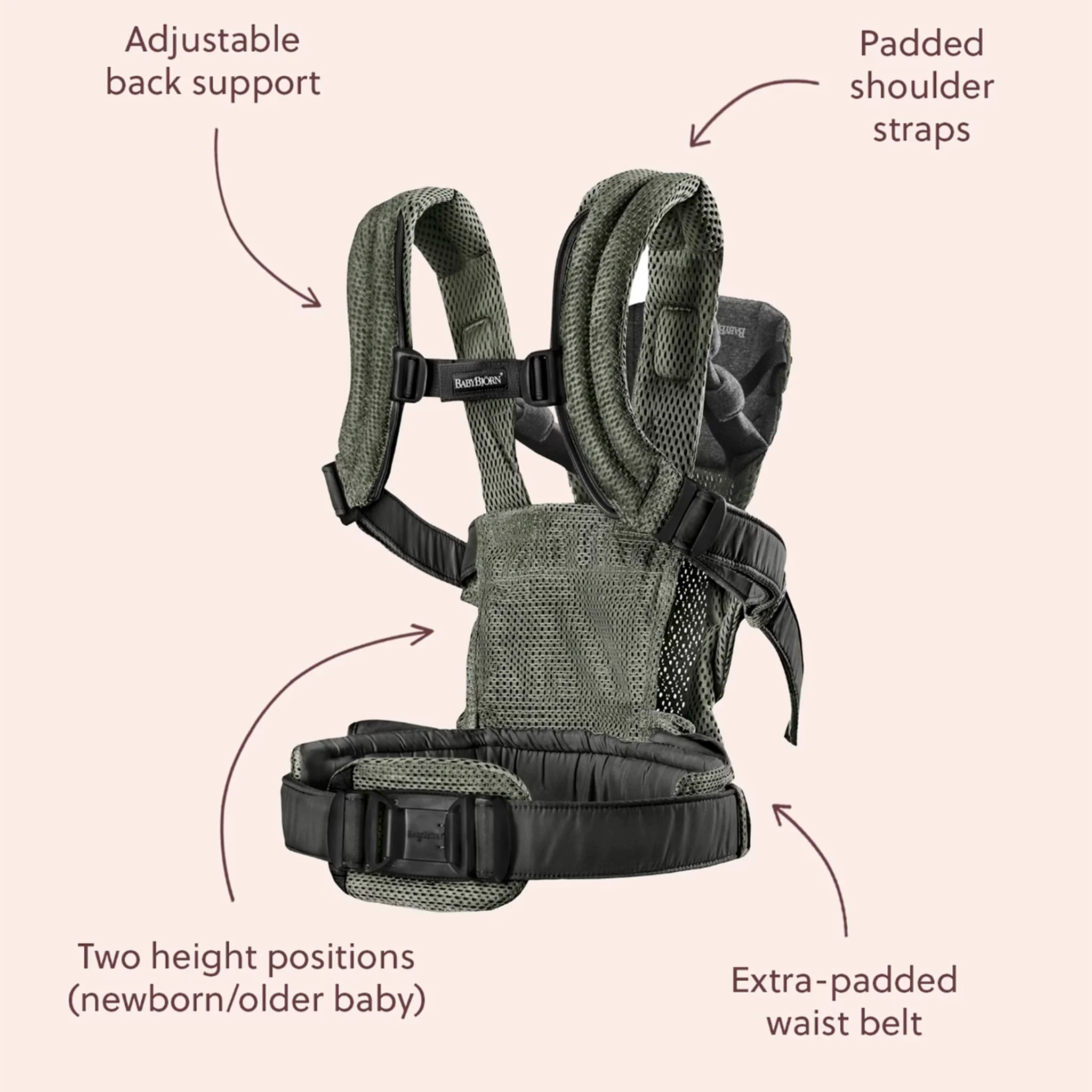 Porte-Bébé Harmony - Noir - Image 10