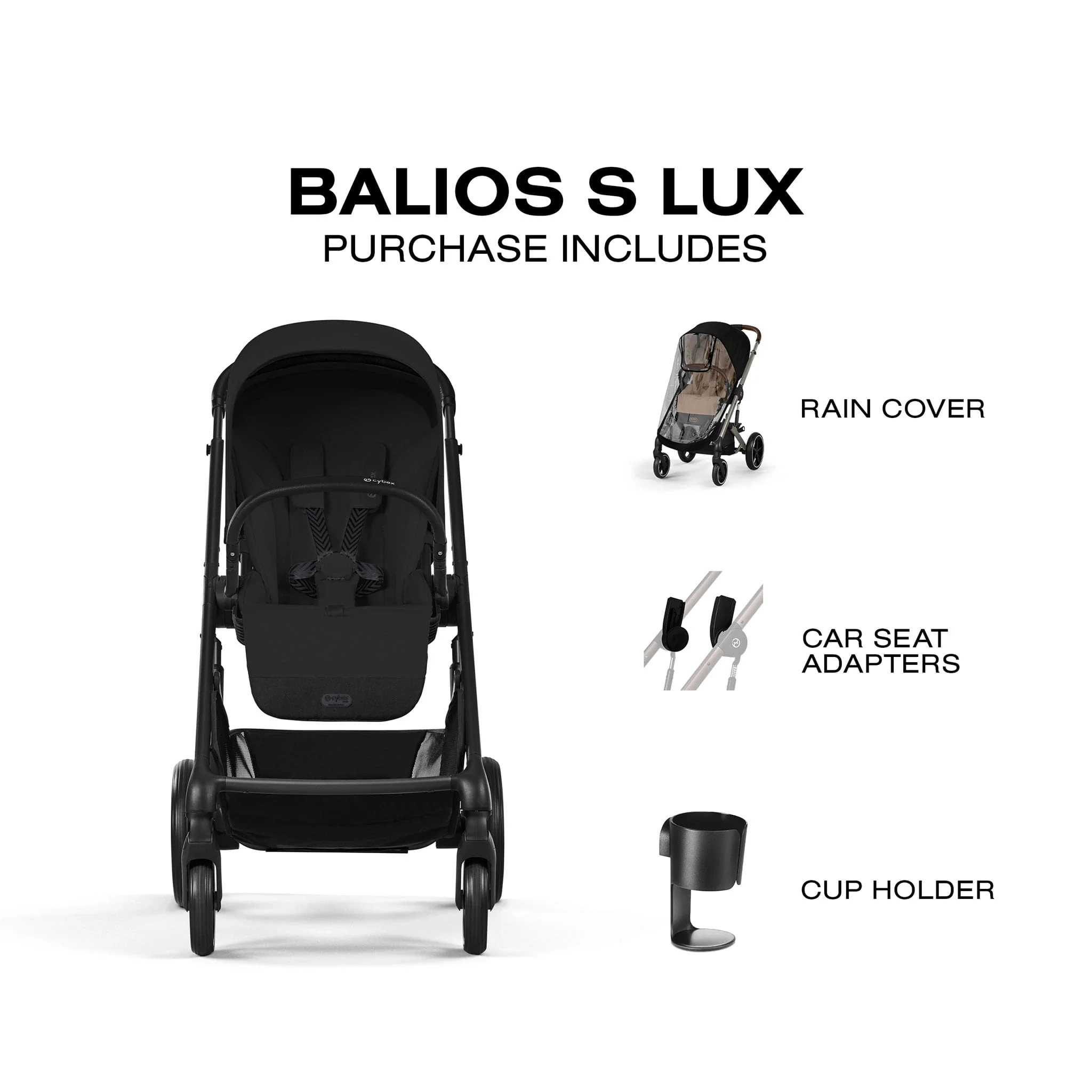 Poussette Balios S Lux - Noir - Image 8