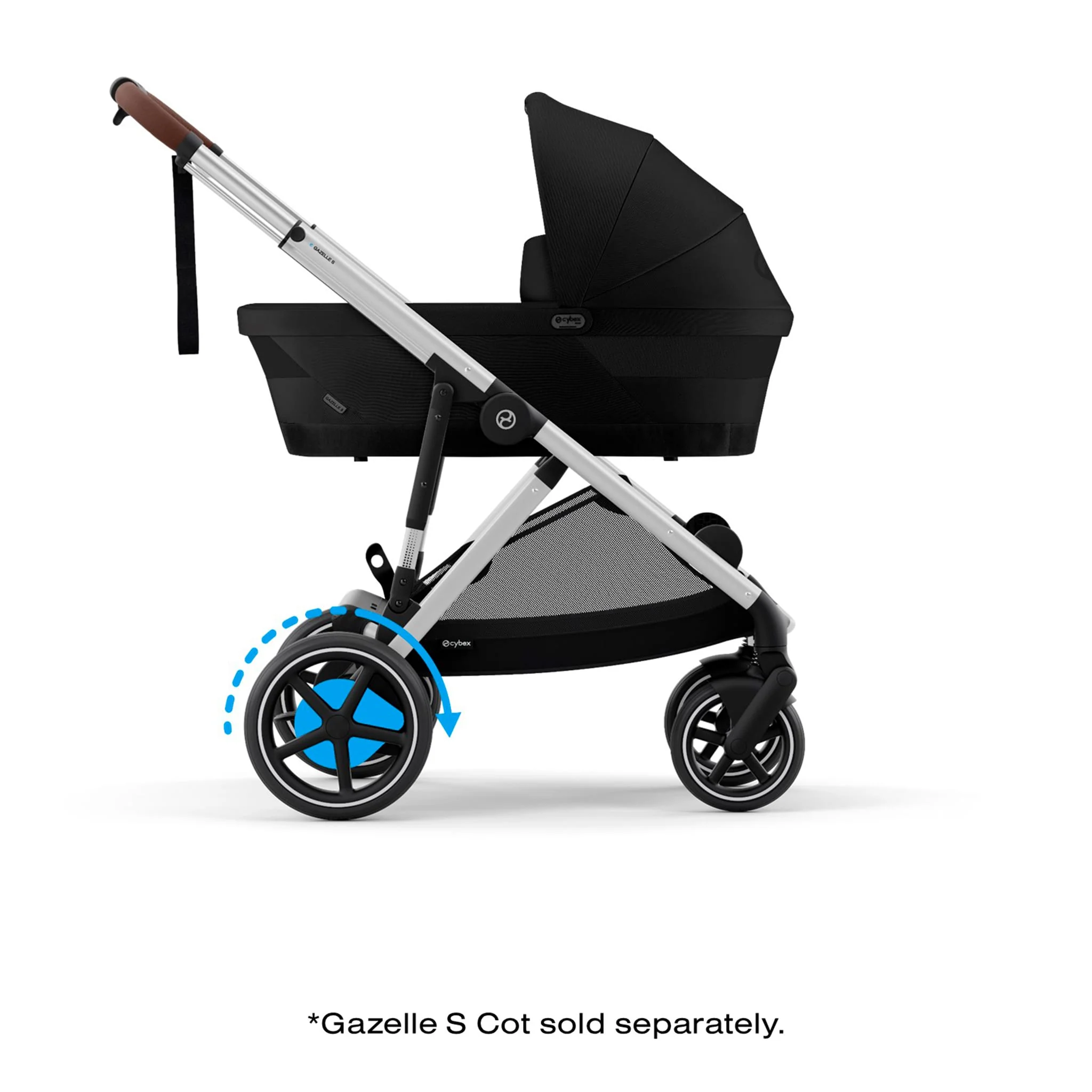 Poussette eGazelle S - Noir - Image 10