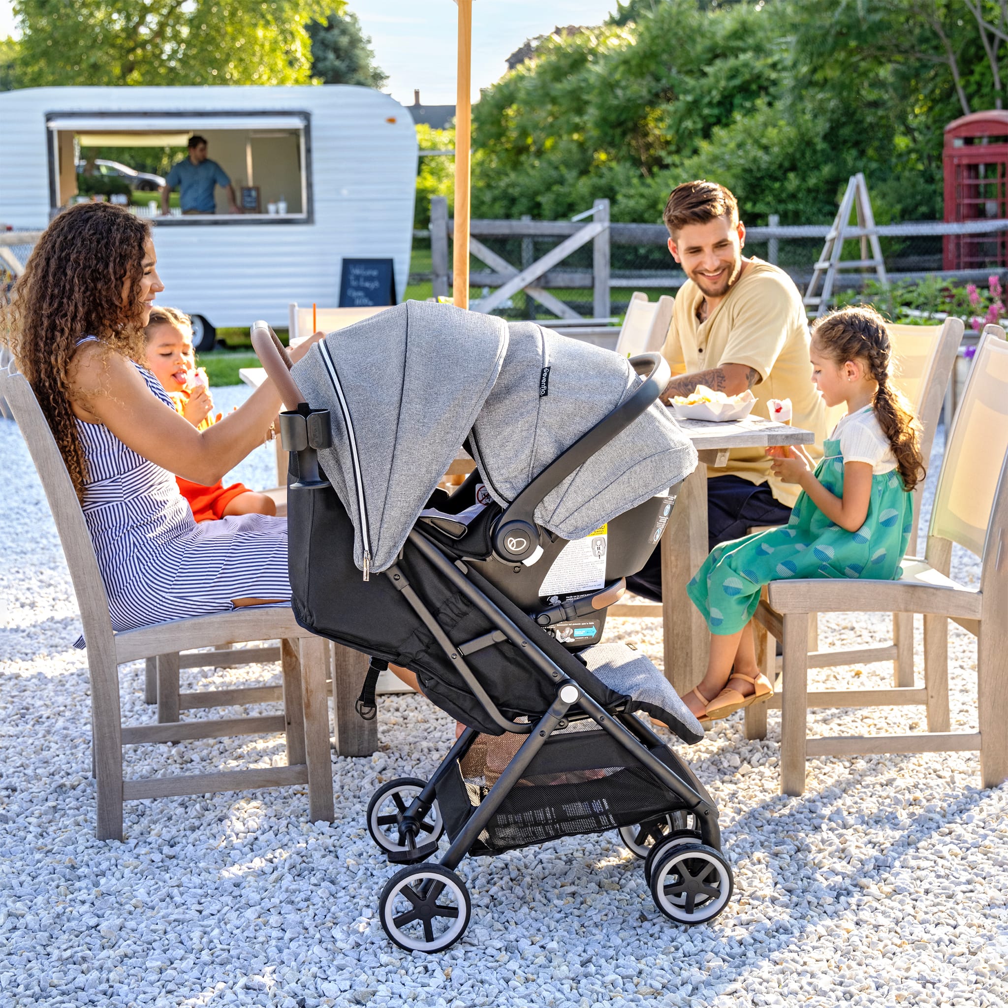 Poussette auto-pliable Evenflo® Gold Otto™ - Moonstone - Image 19