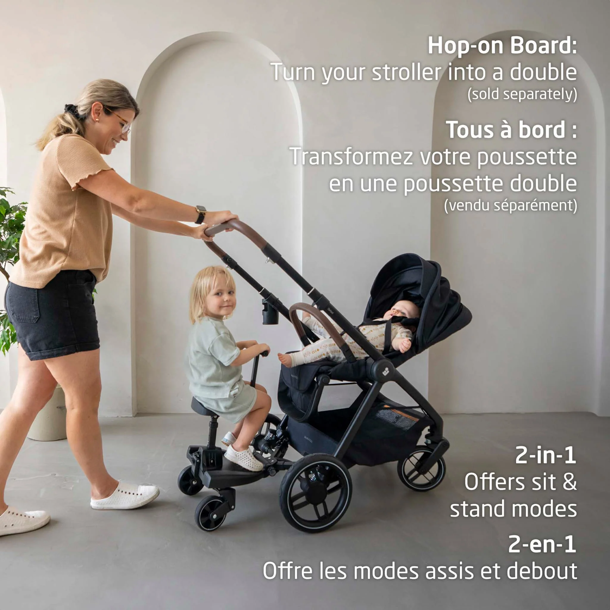 Poussette Oxford - Twillic Truffle - Image 2