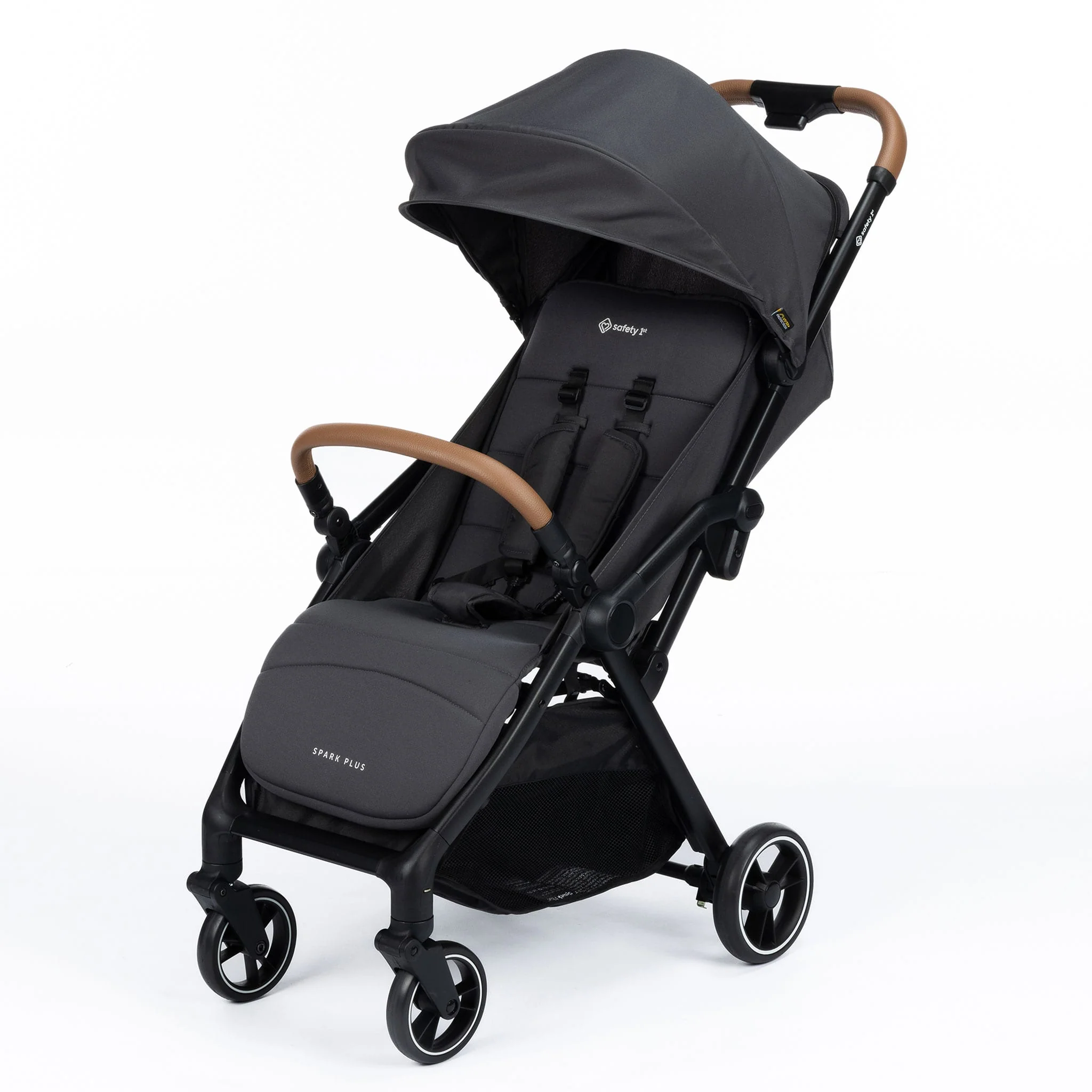 Poussette compacte à pliage automatique Spark Plus - Mineral Graphite