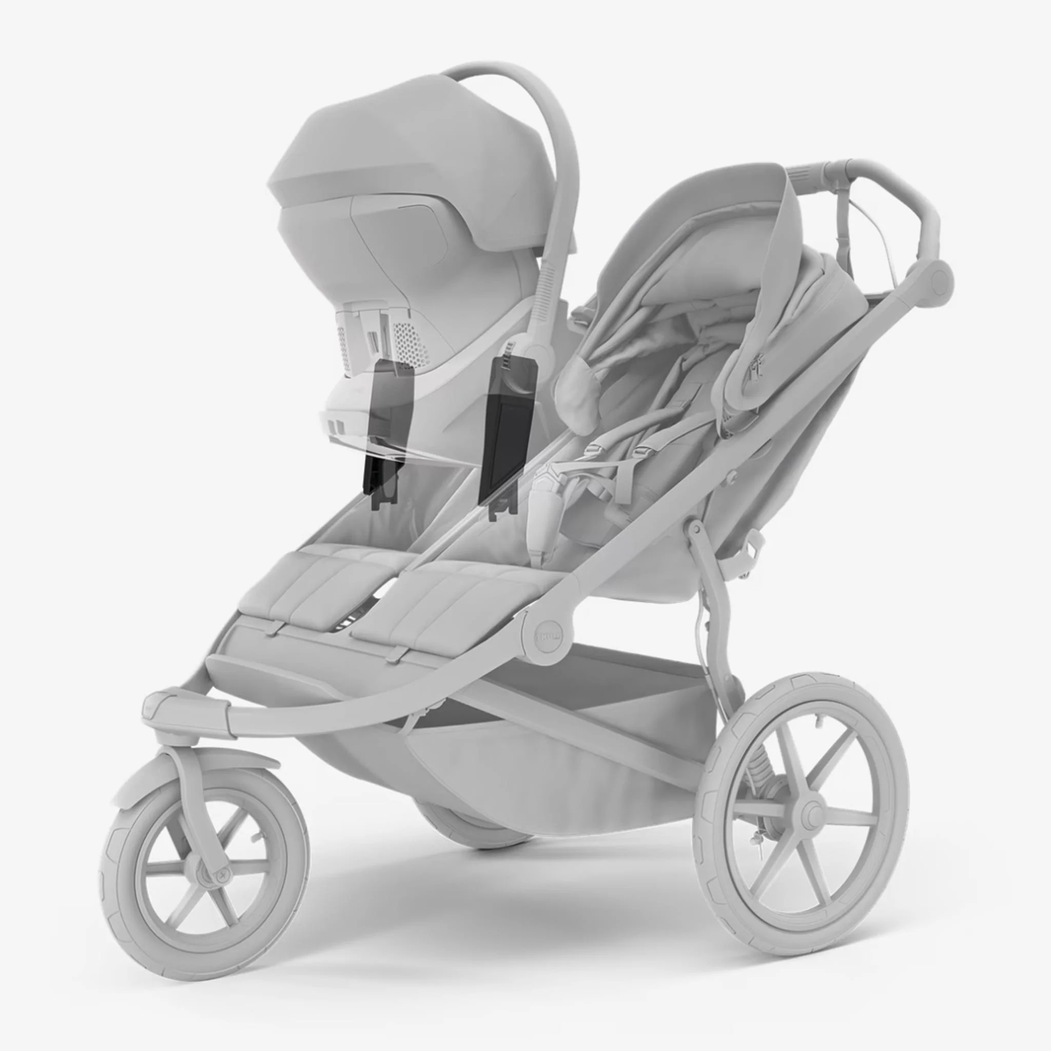 Poussette Urban Glide 3 Double avec Boucle Magnétique - Image 4