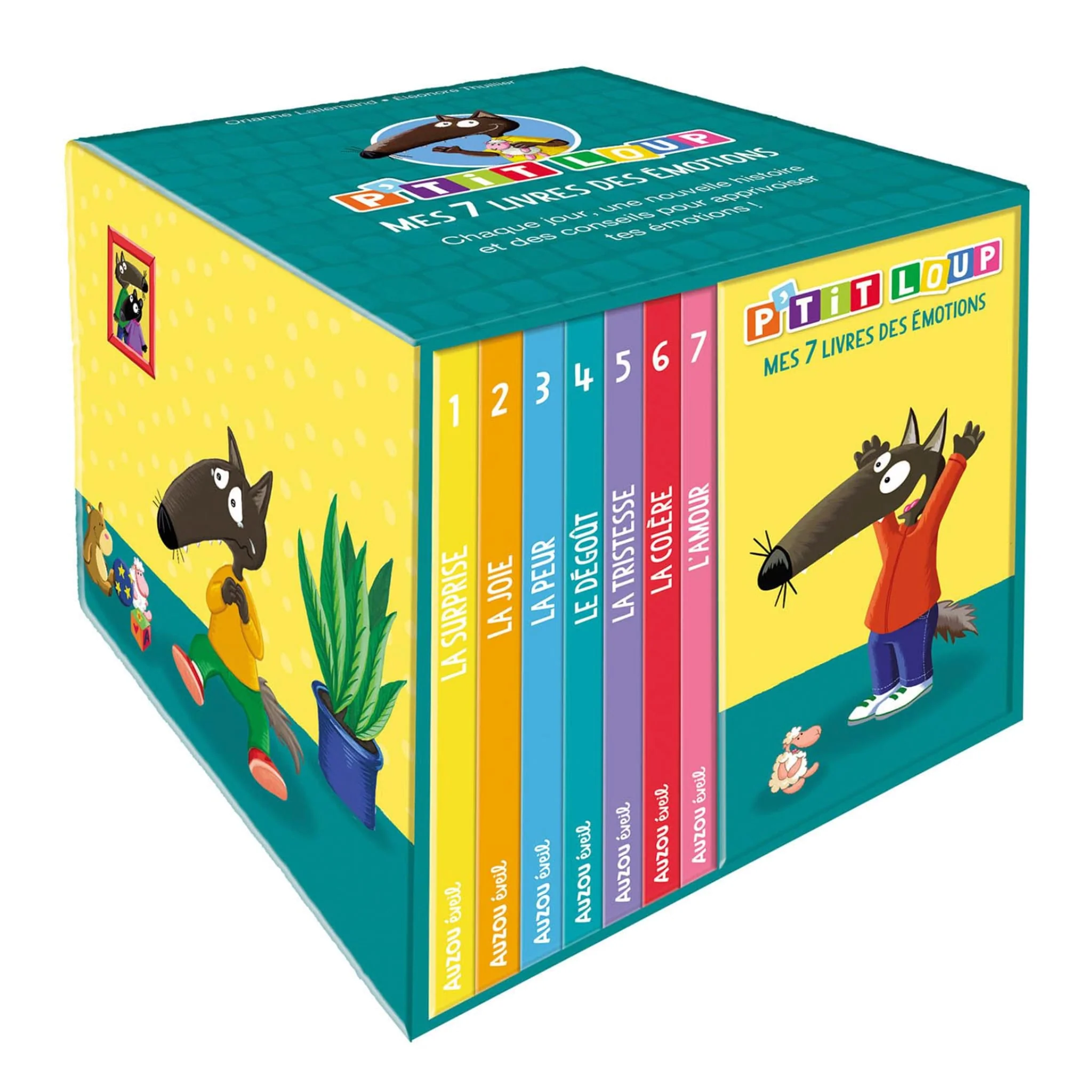 P'tit Loup Mes 7 Livres Des Émotions