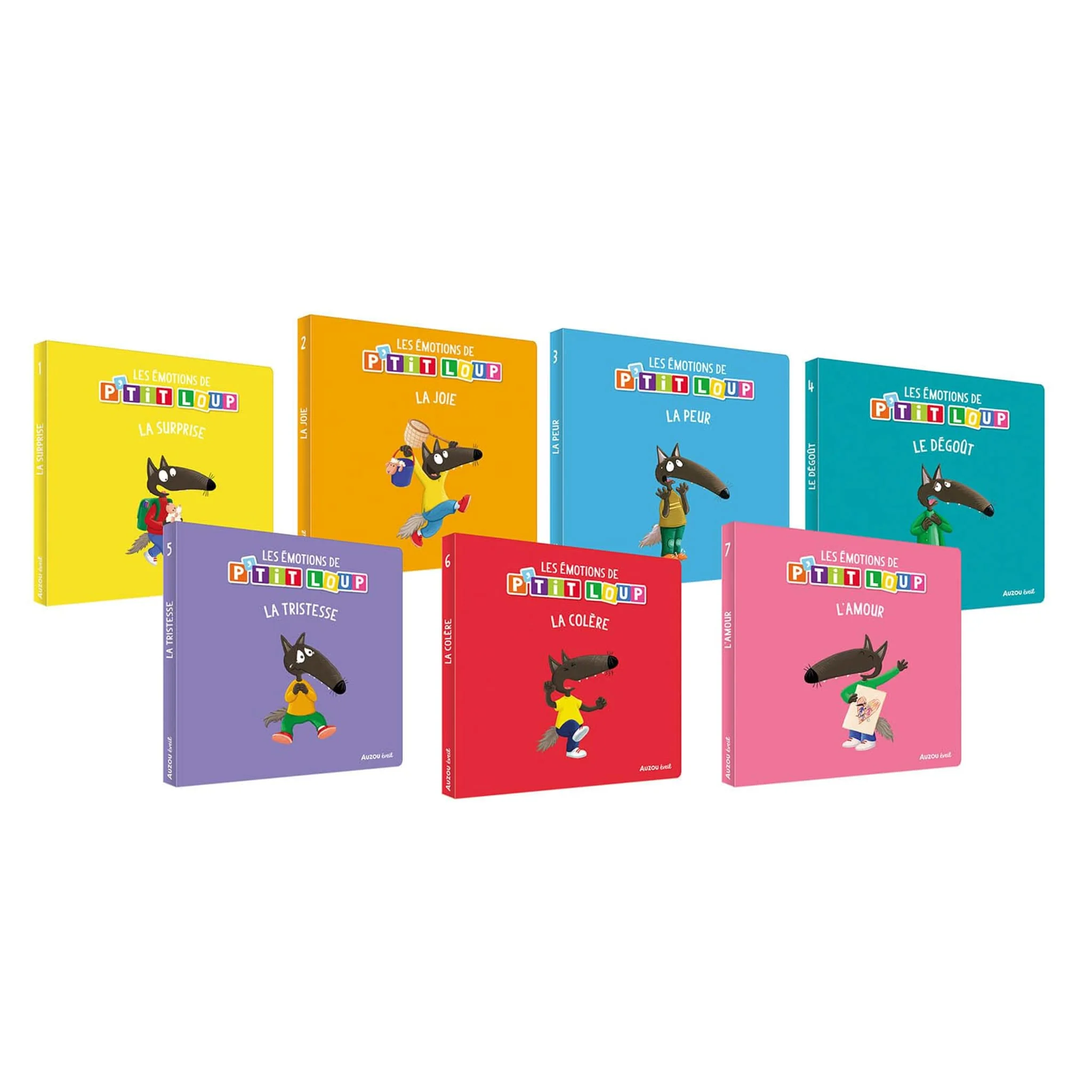 P'tit Loup Mes 7 Livres Des Émotions - Image 2