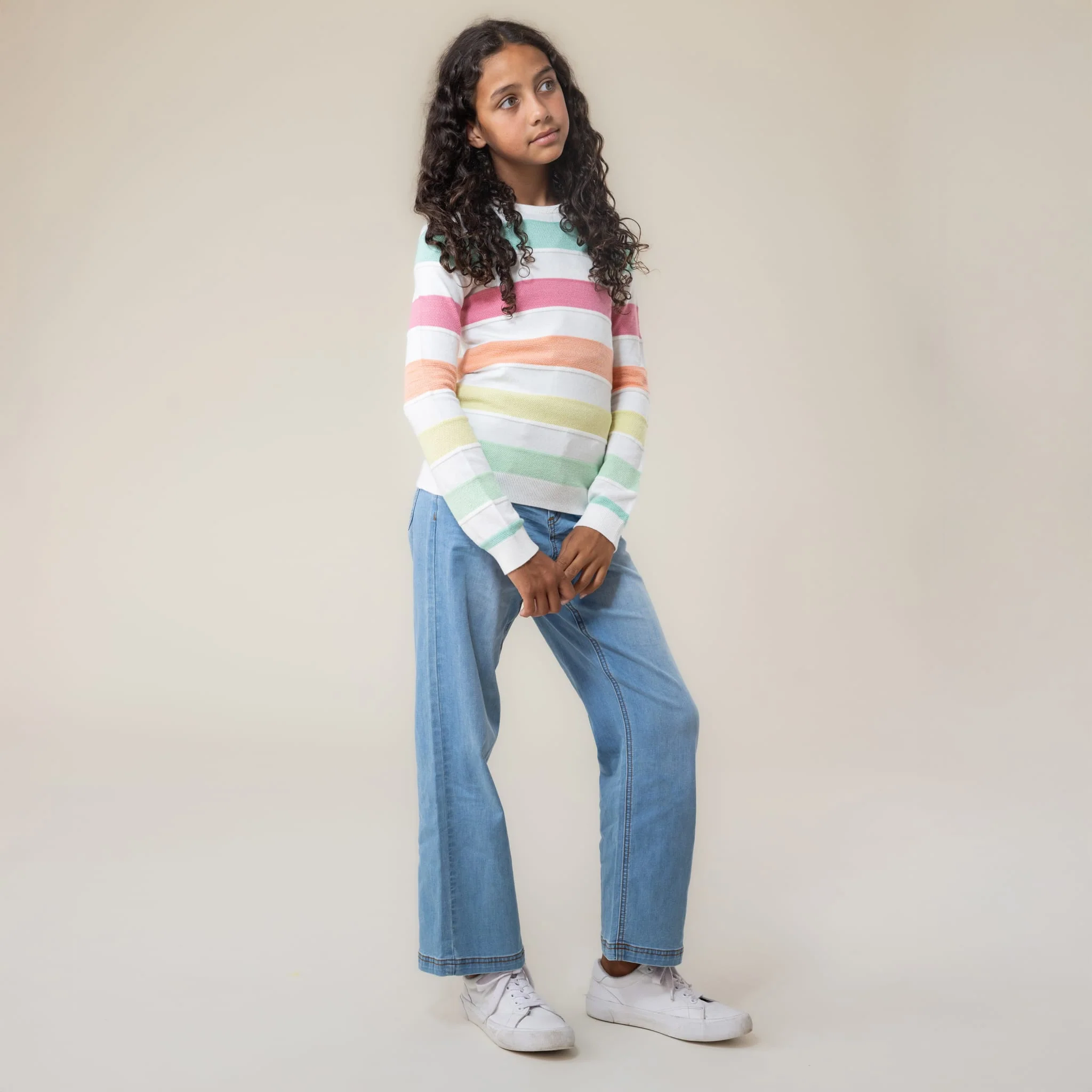 Pull Tricot Rayé Aloha 2-12ans - Image 3