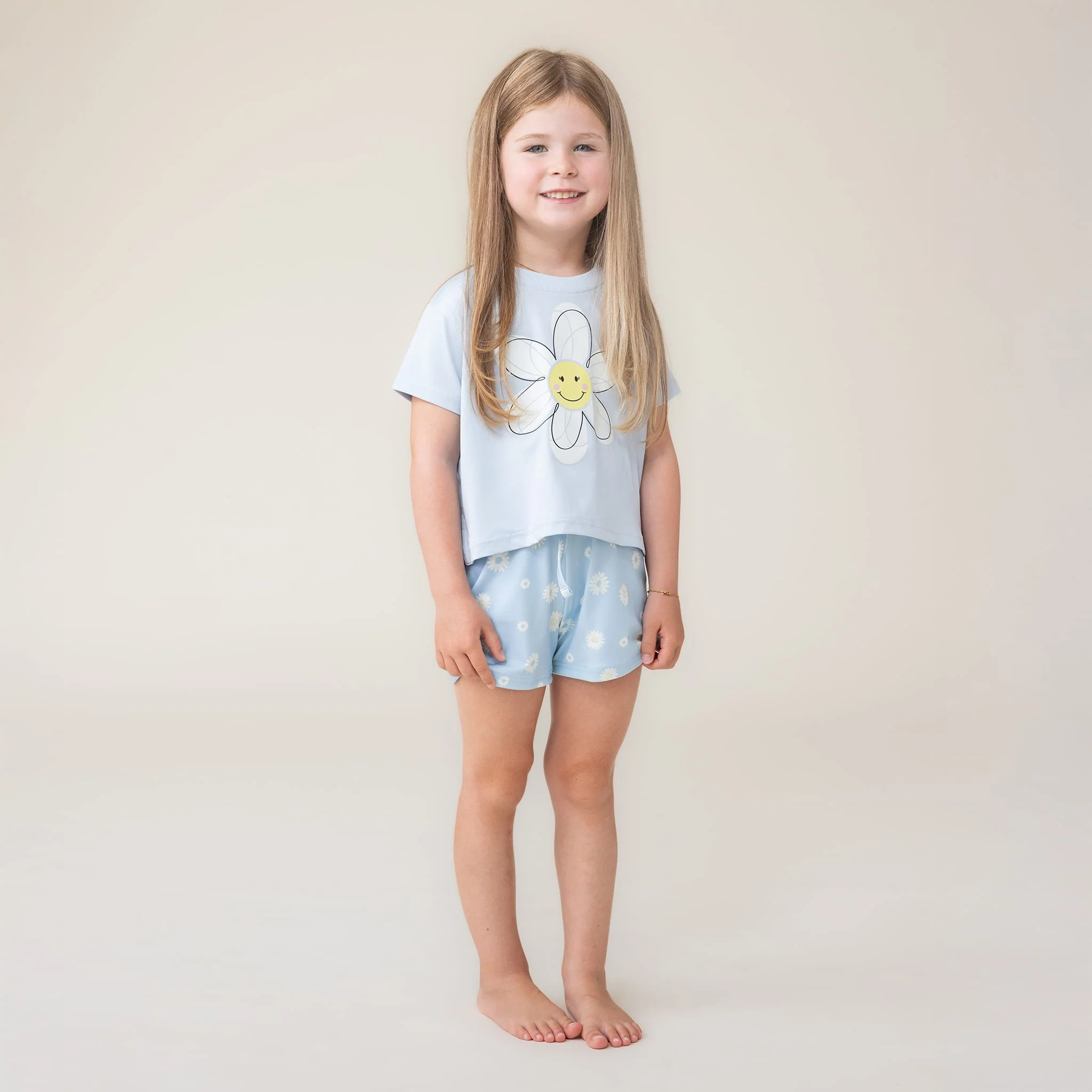 Pyjama Trois Pièces Marguerites 2-12ans - Image 2