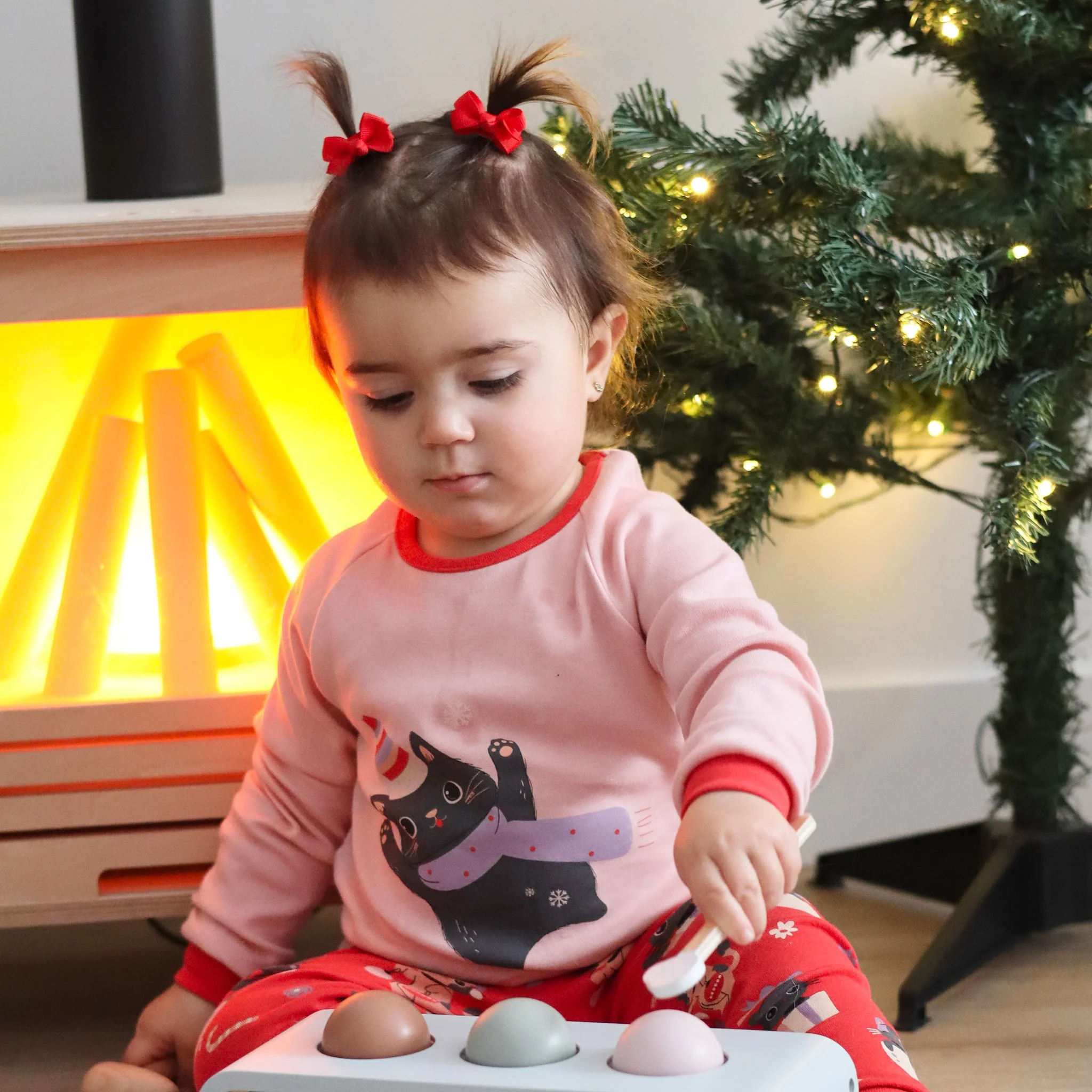 Pyjama Chat Hiver 2-14ans - Image 2