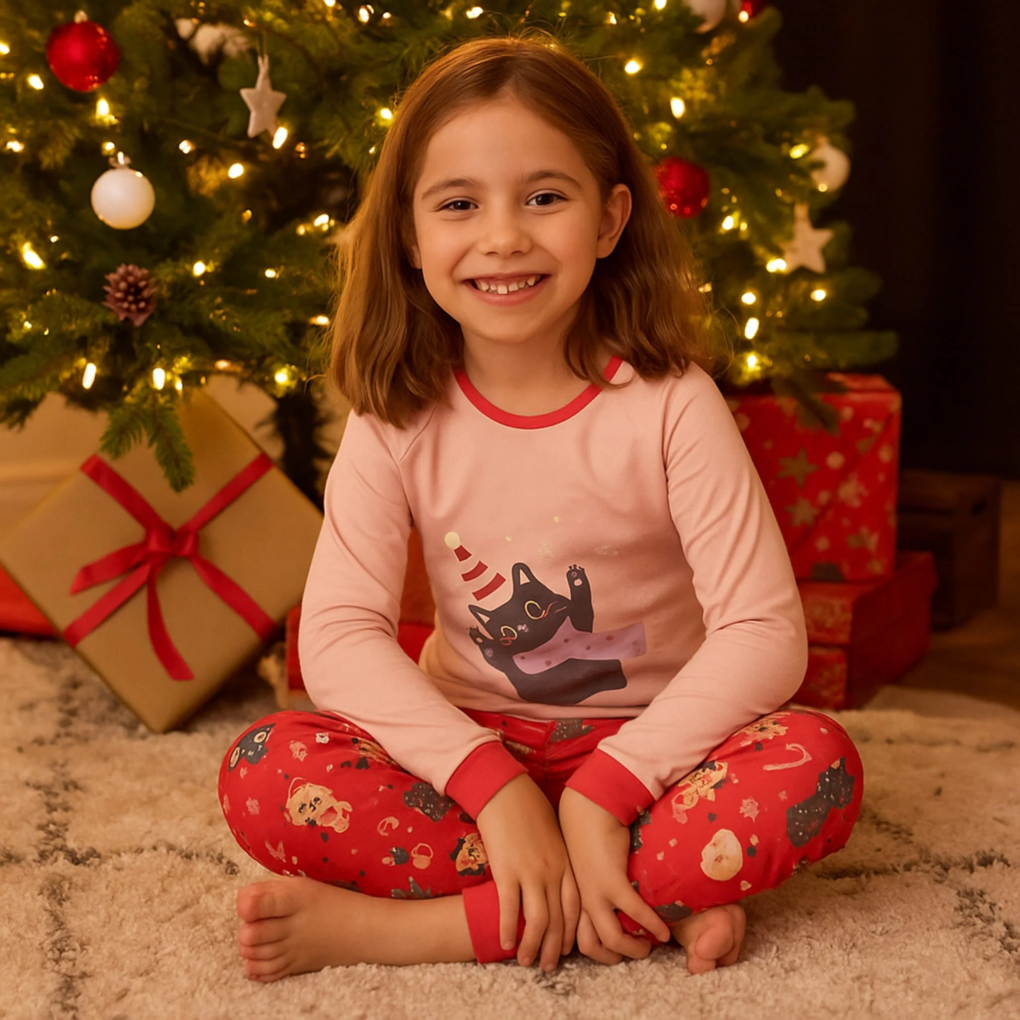 Pyjama Chat Hiver 2-14ans - Image 7