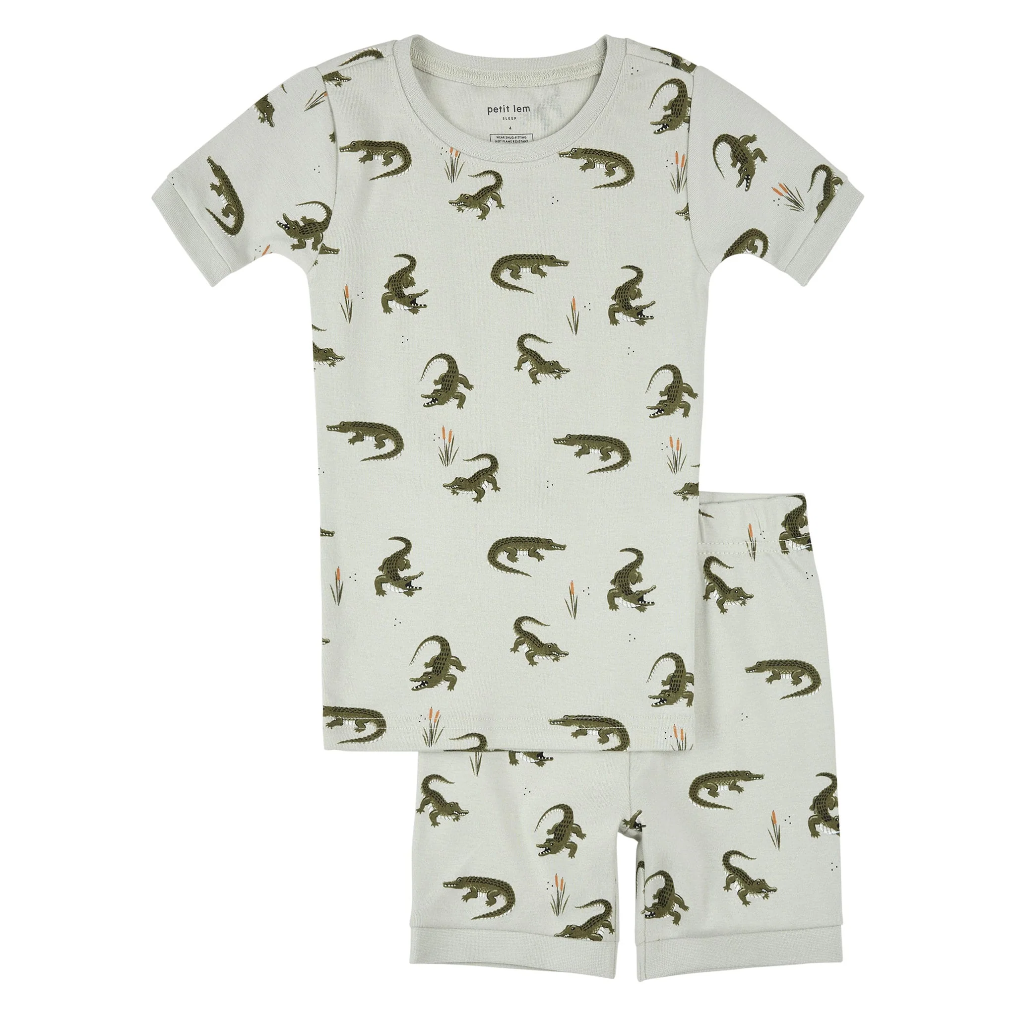 Pyjama Court Crocodile 2-7ans