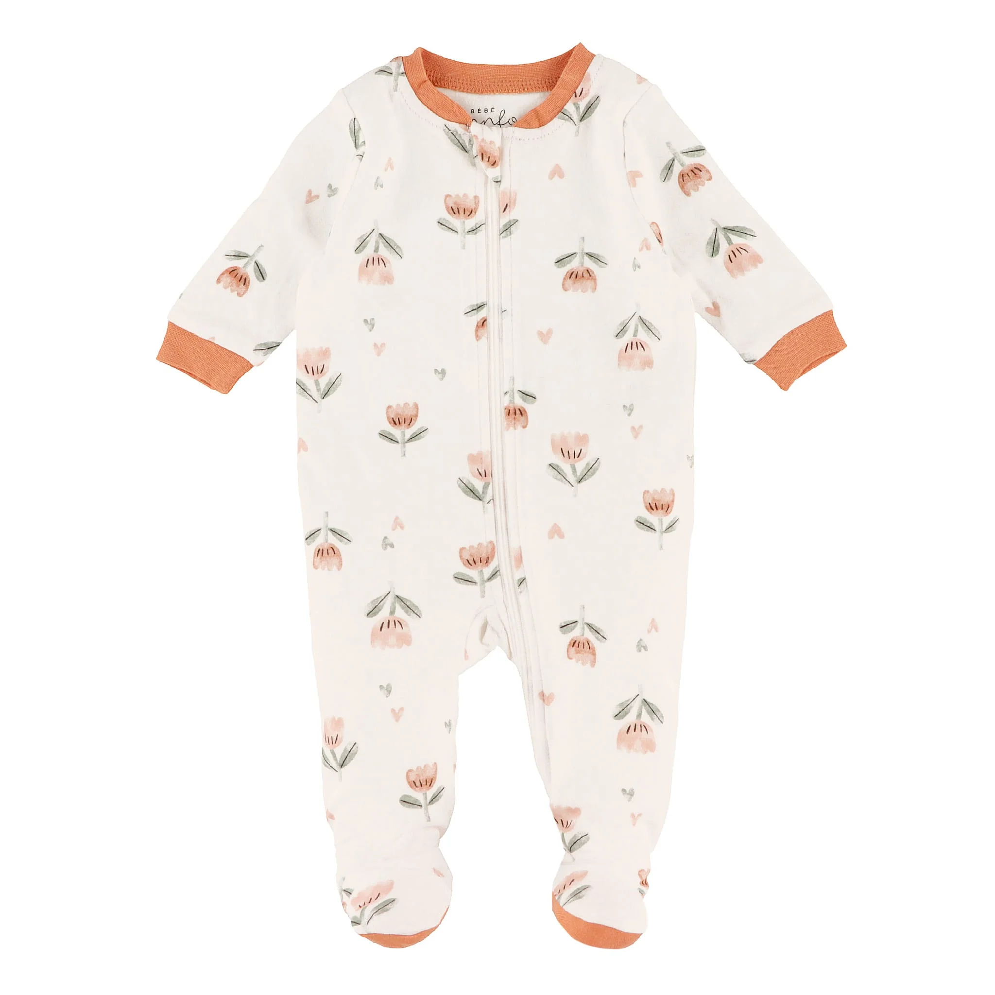 Pyjama Fleurs Pommes 0-30mois