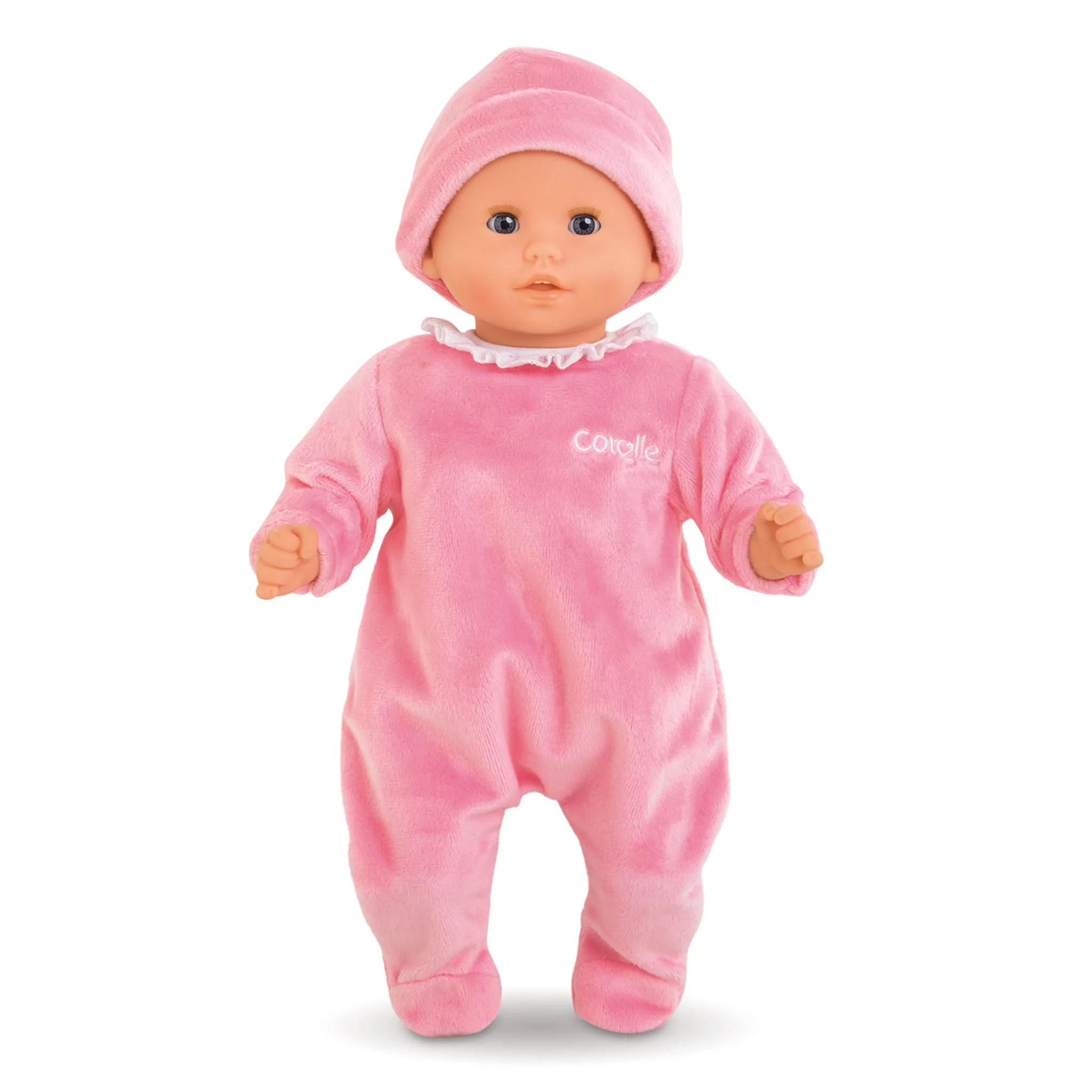 Pyjama Rose Et Bonnet pour Poupée - Image 3