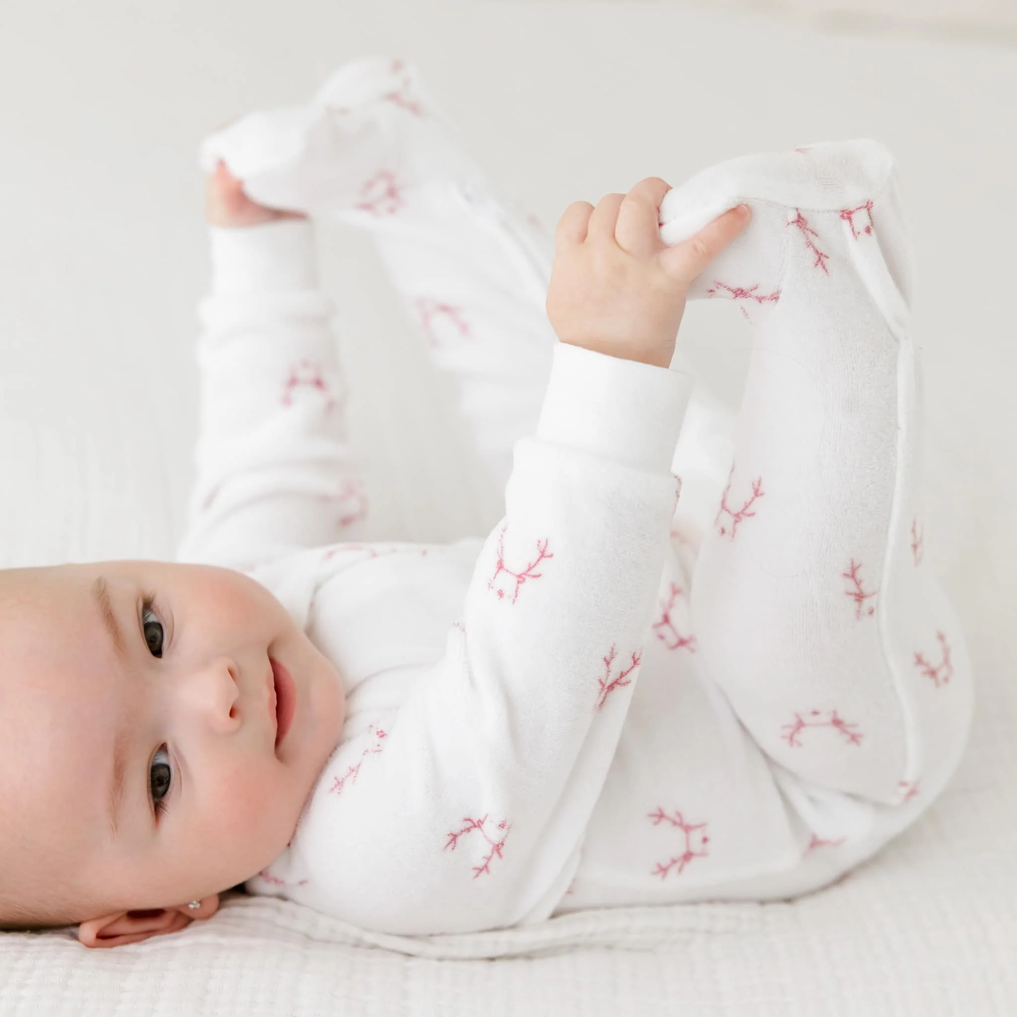 Pyjama Velours Cerf 0-24mois - Image 2