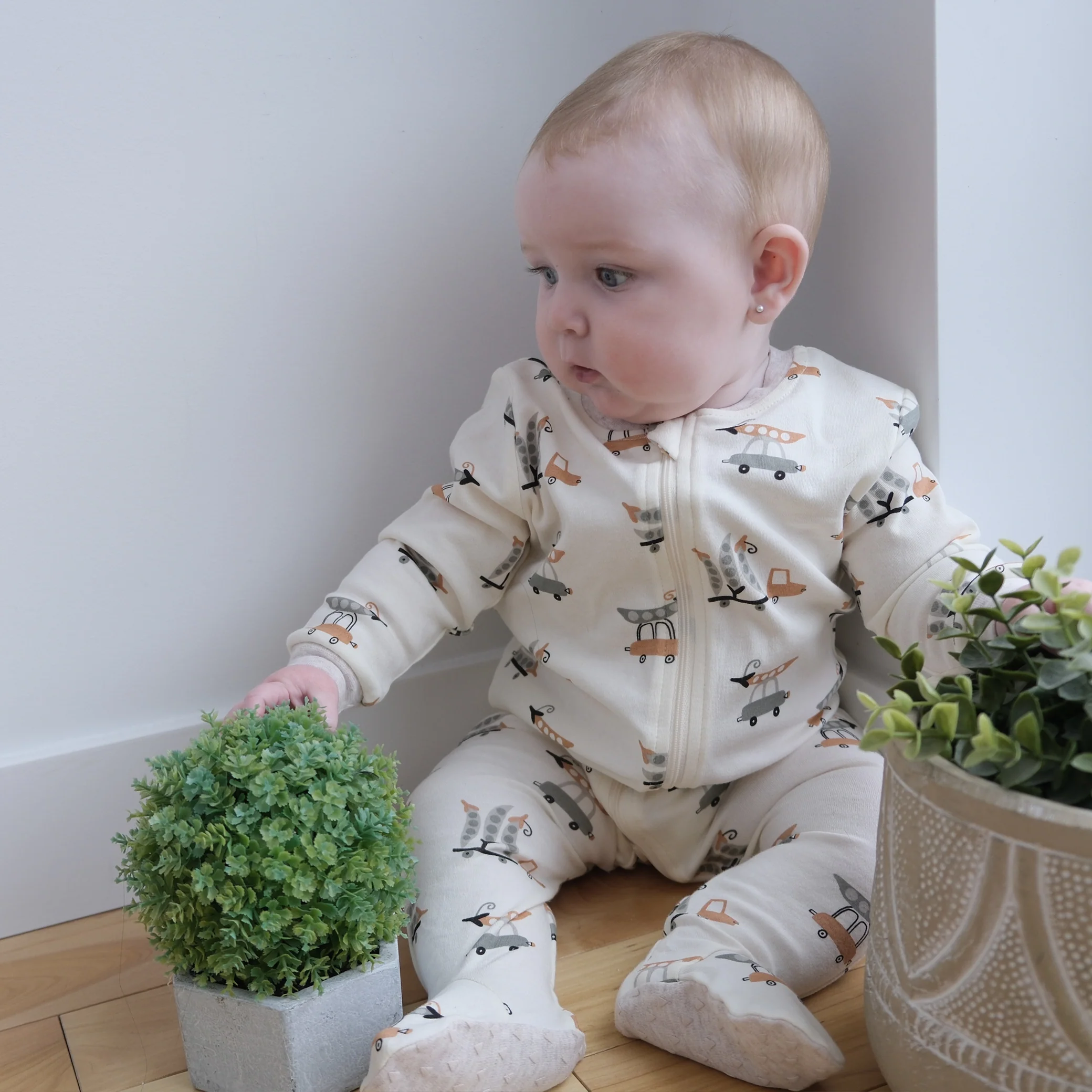 Pyjama Voitures Pois 0-30mois - Image 2