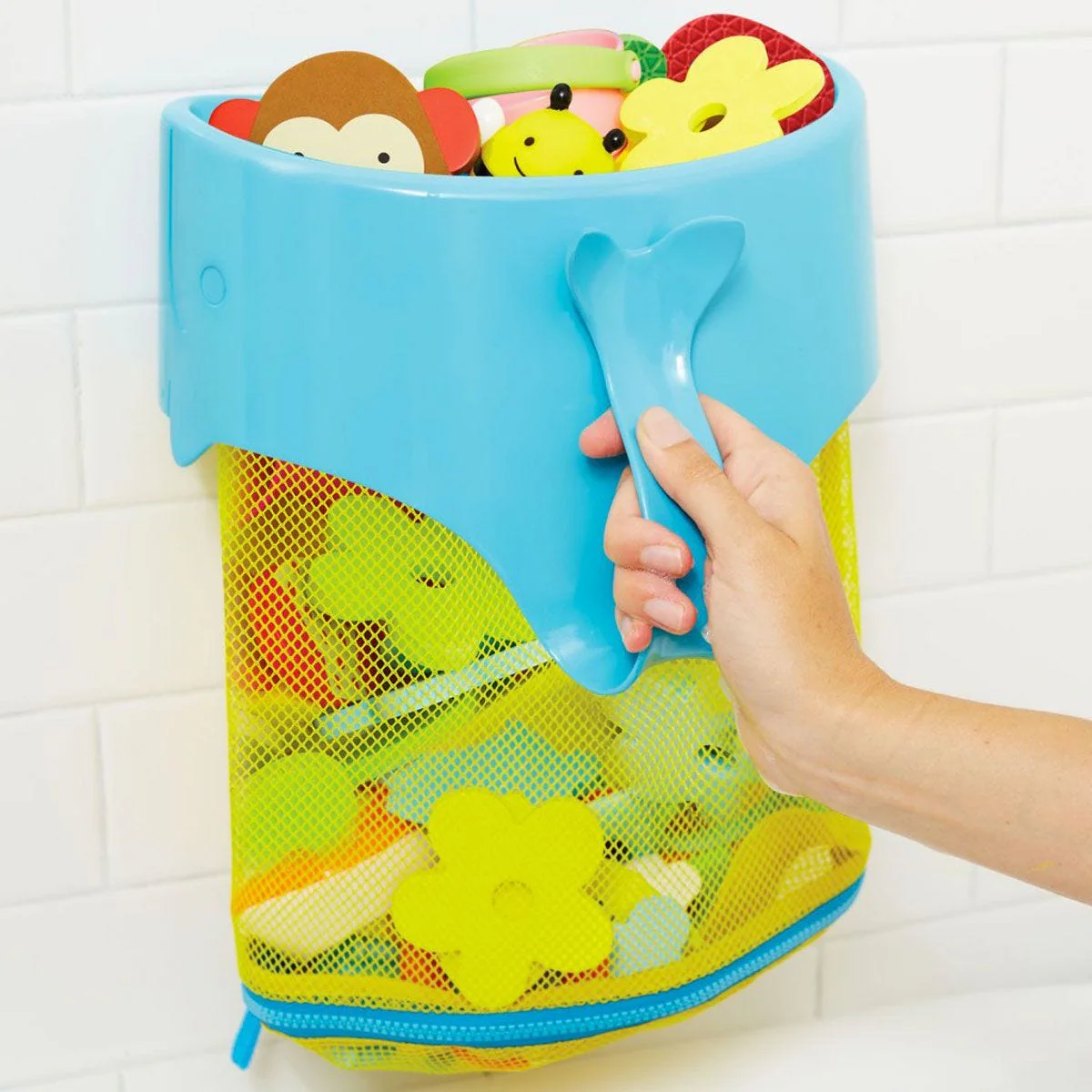 Rangement Pour Jouets De Bain Scoop & Splash - Moby La Baleine - Image 4