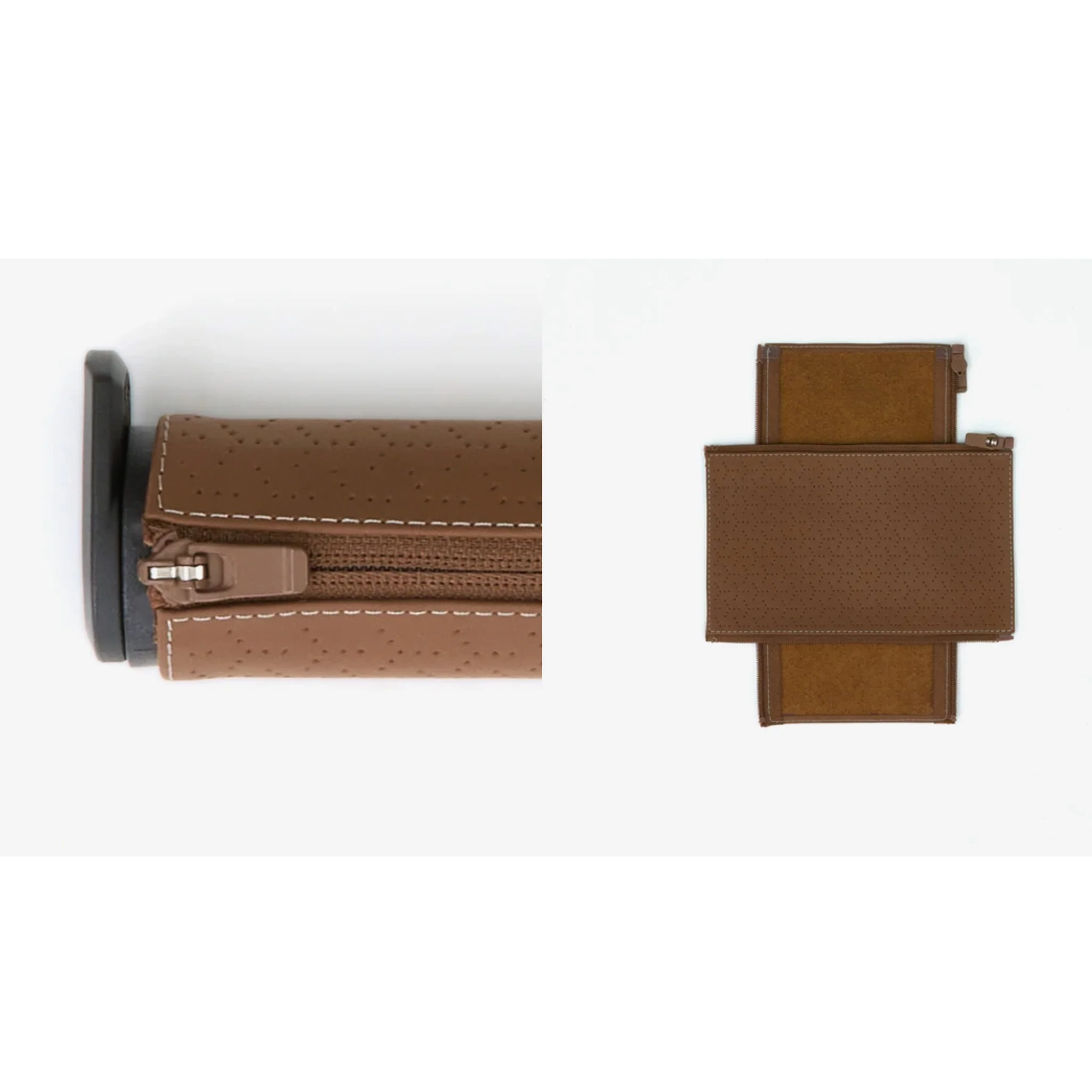 Recouvrement en Cuir Brun pour Cruiser - Image 2