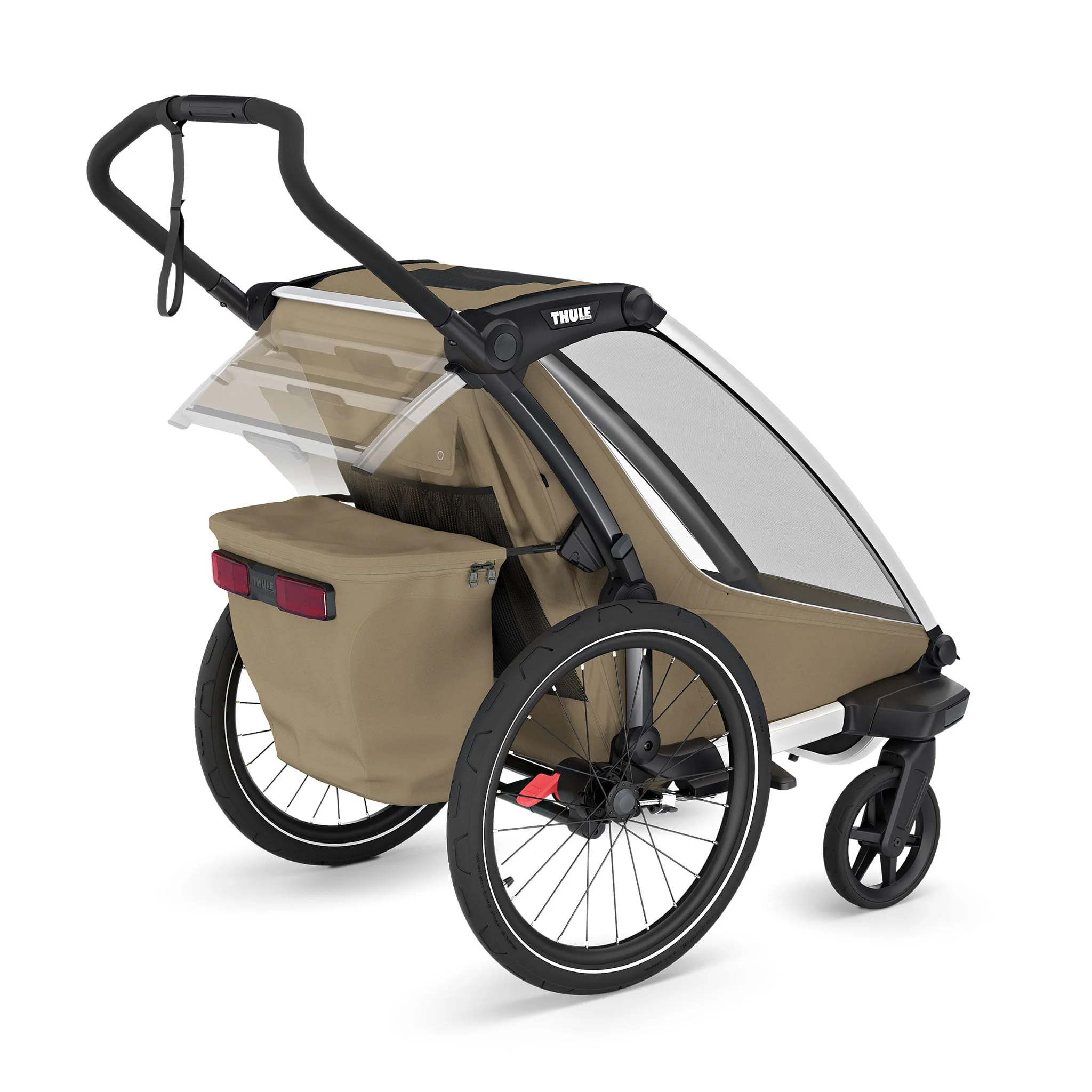 Remorque Cross2 Simple - Khaki - Image 3